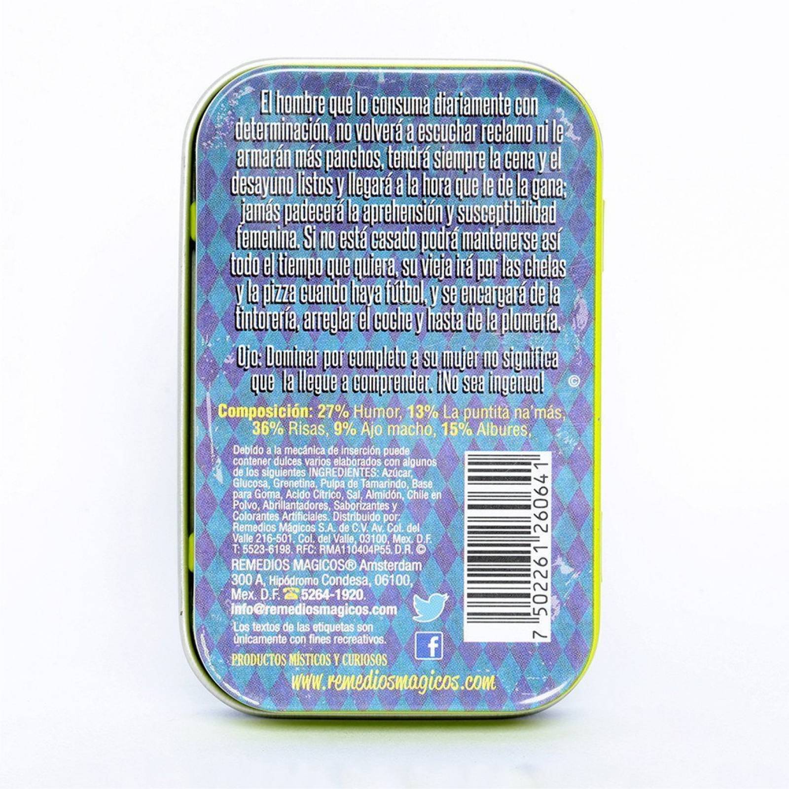 REMEDIO LATA YO DOMINO A MI MUJER