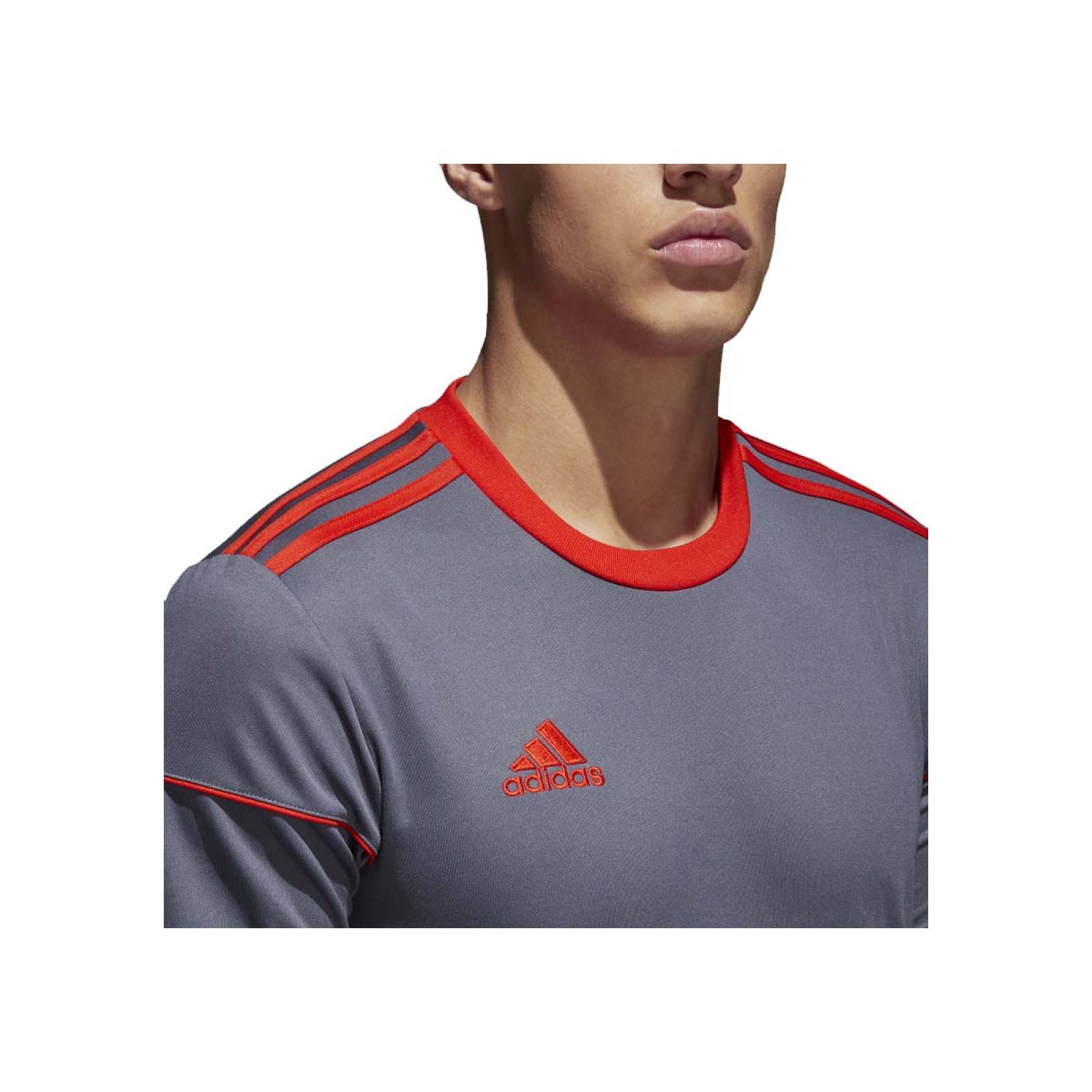Jersey Entrenamiento Adidas Squadra 17 Gris Original