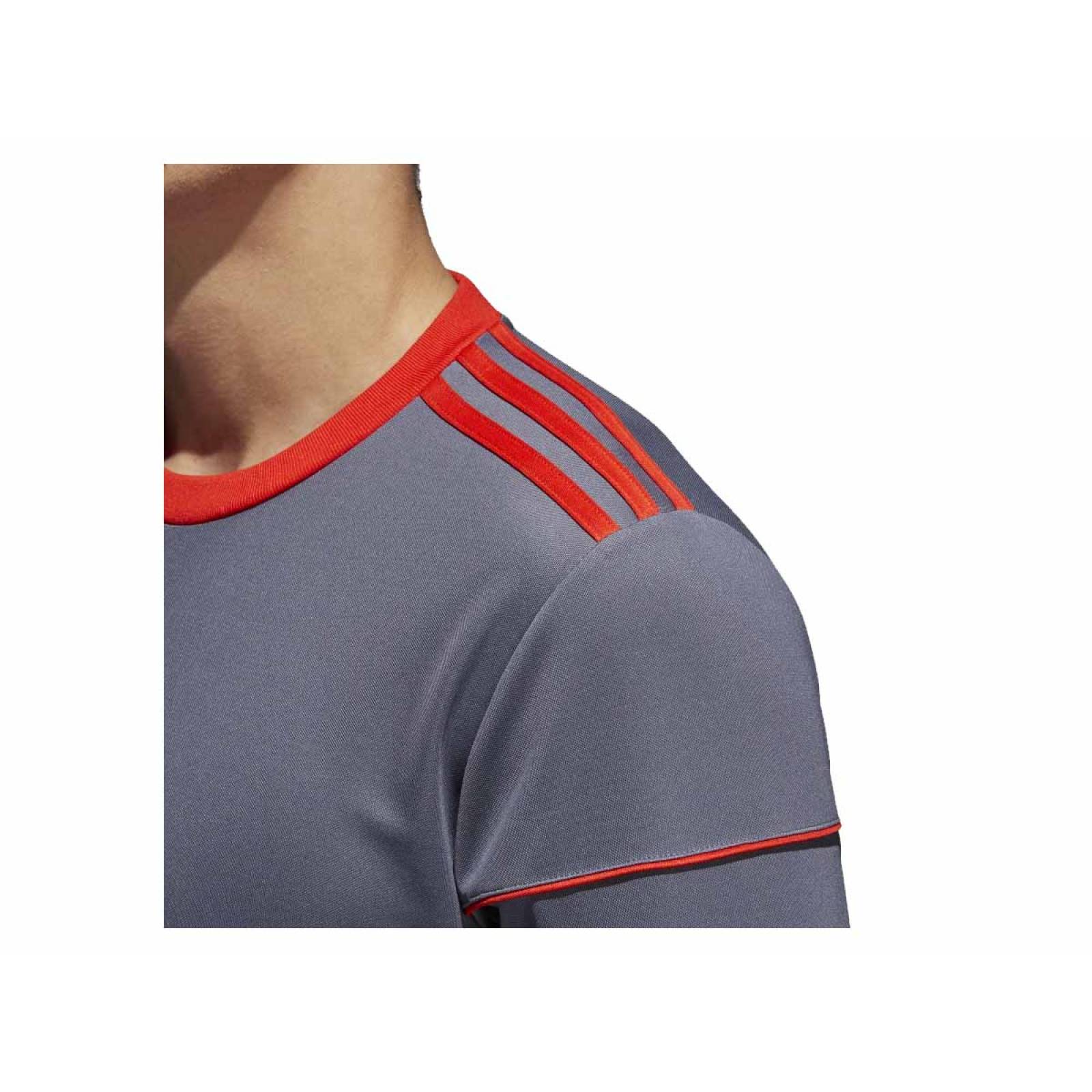 Jersey Entrenamiento Adidas Squadra 17 Gris Original