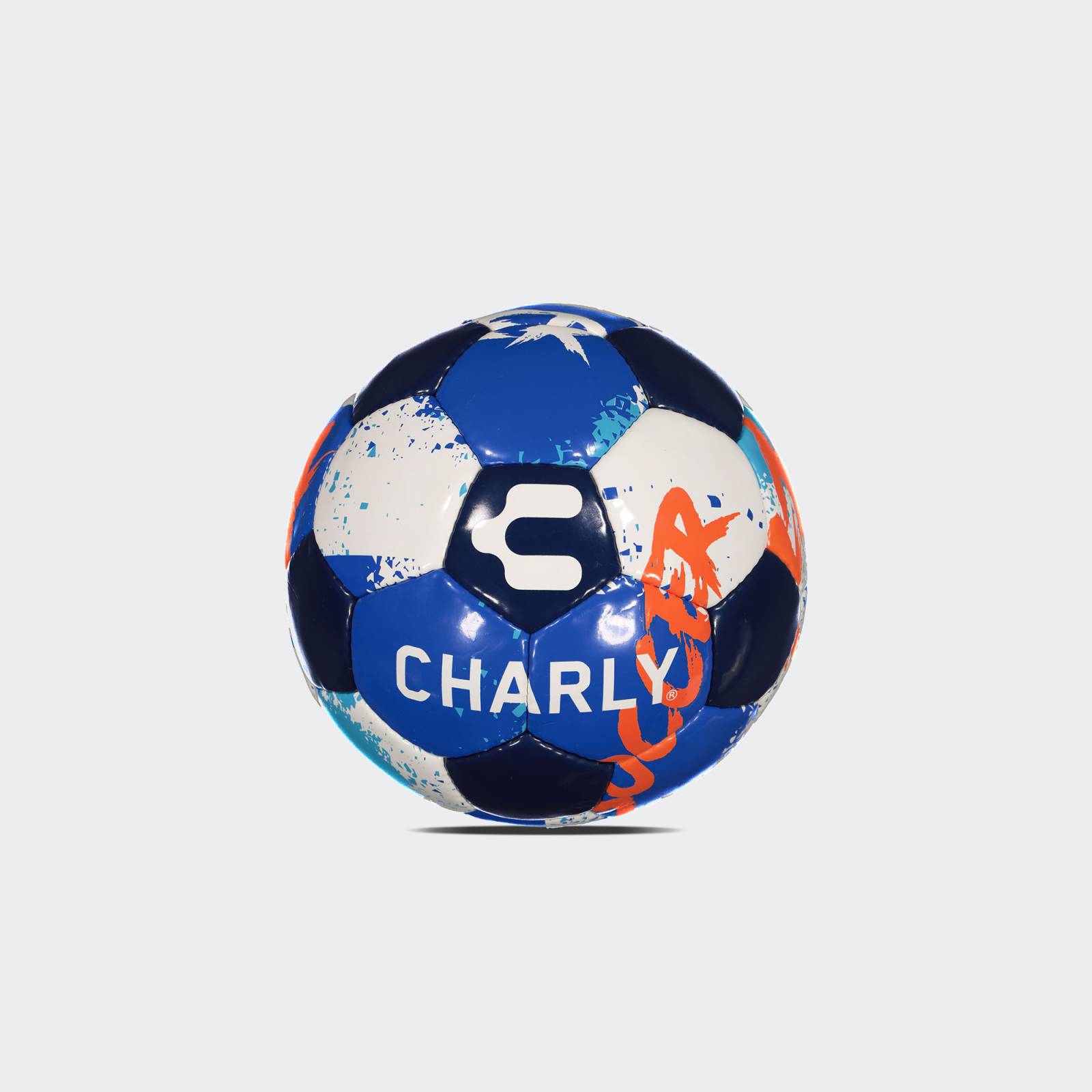 BALÓN CHARLY AZUL NARANJA 