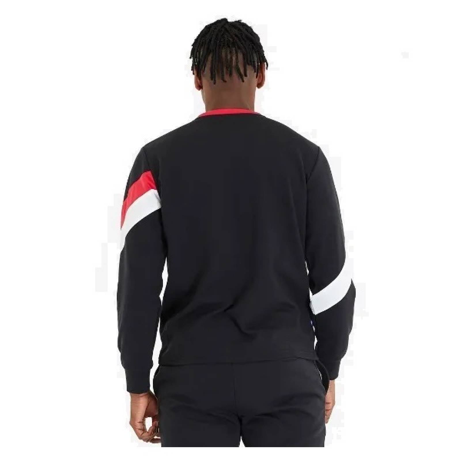 Sudadera Umbro Caballero Rojo Sector Crew UMJM0353