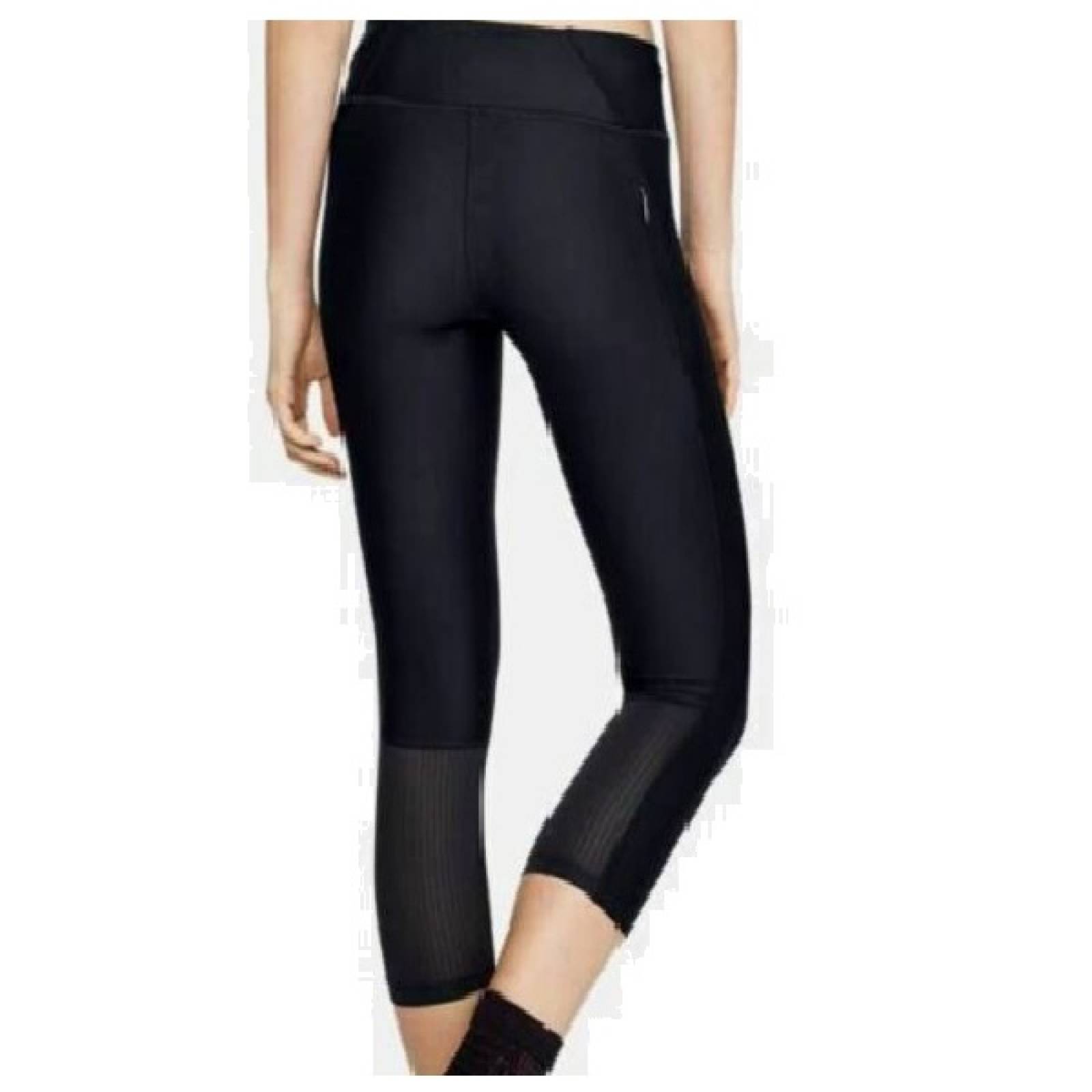 Capri Under Armour Mileag Heatgear Negro Dama