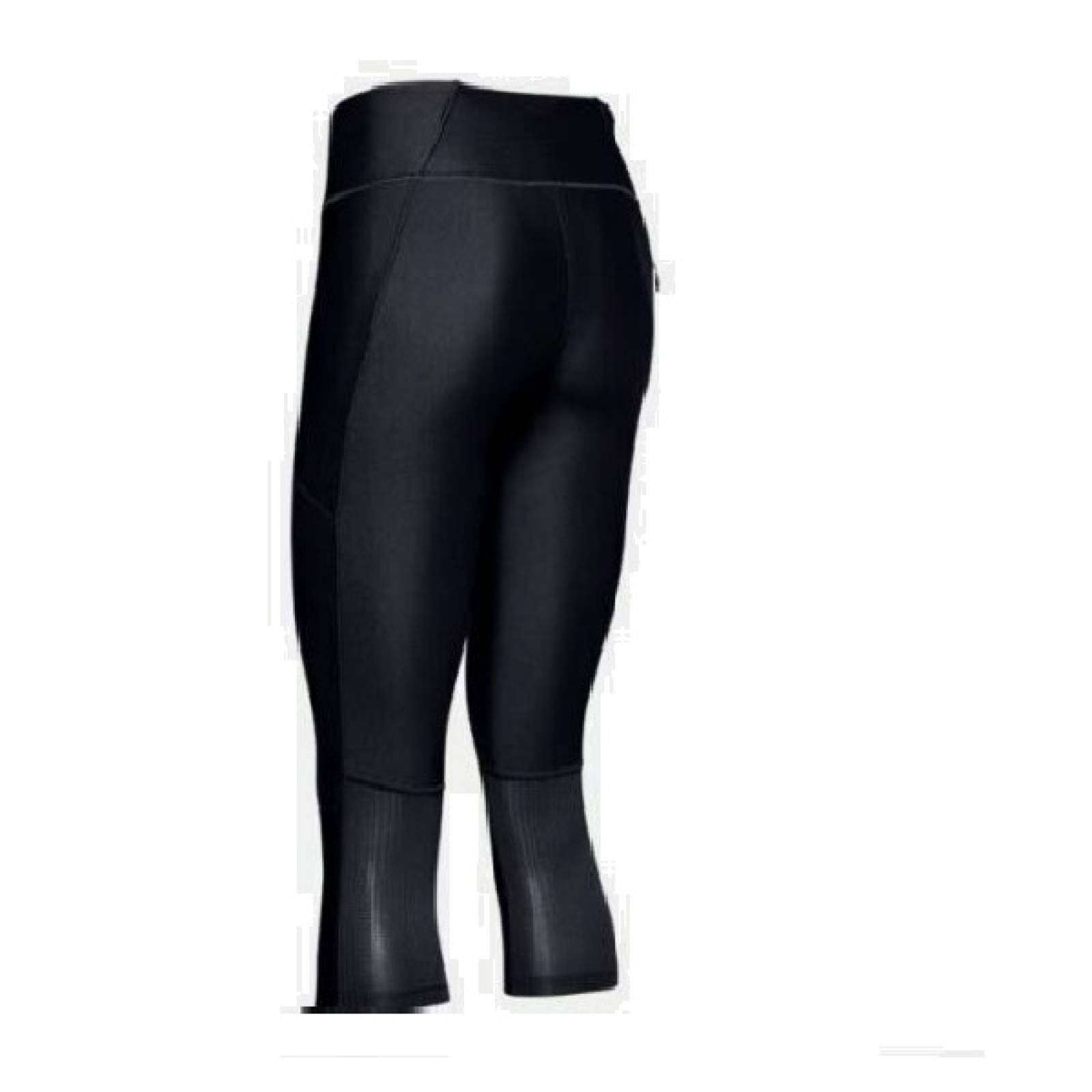 Capri Under Armour Mileag Heatgear Negro Dama