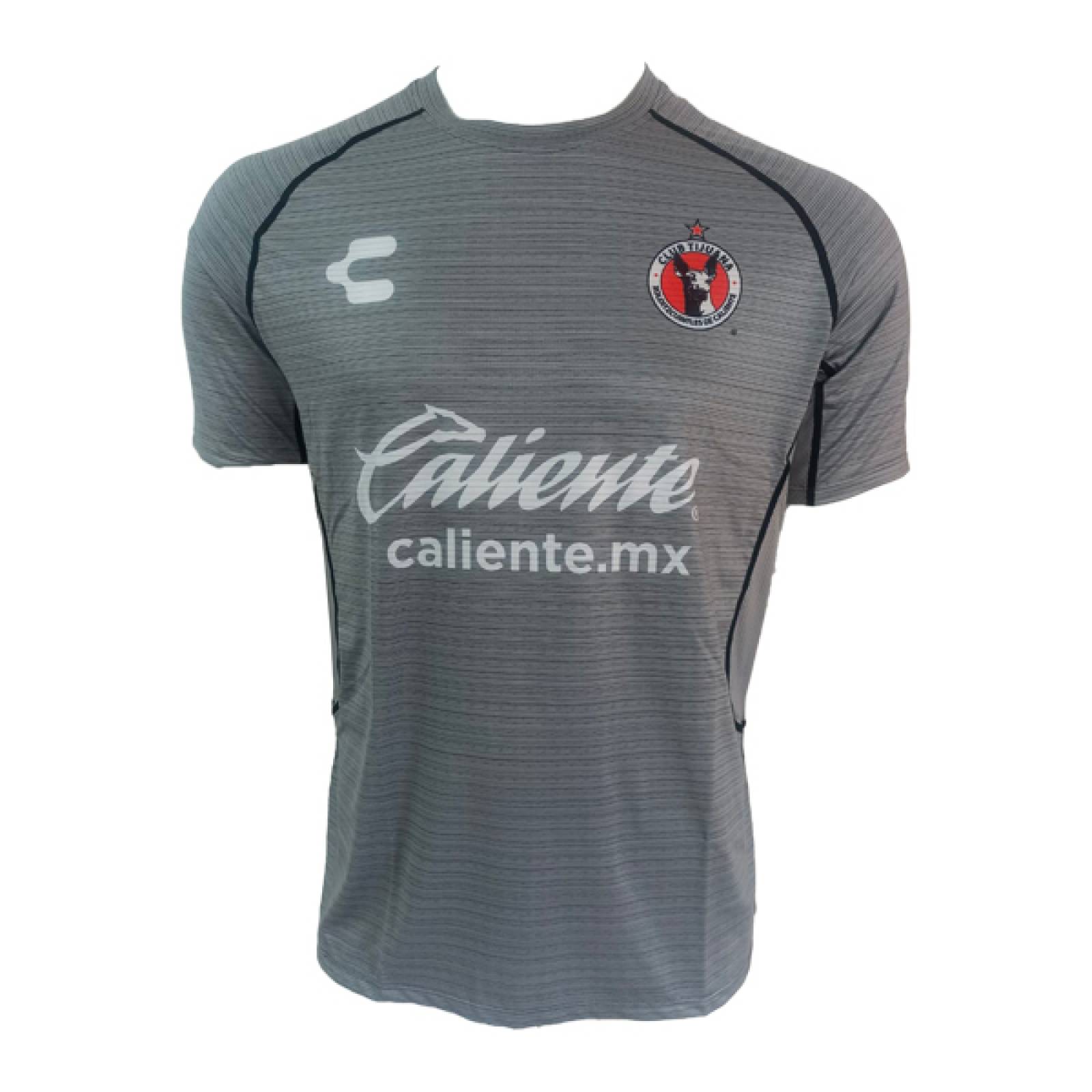  JERSEY CHARLY XOLOS NEGRO/RAYAS ROJO CABALLERO