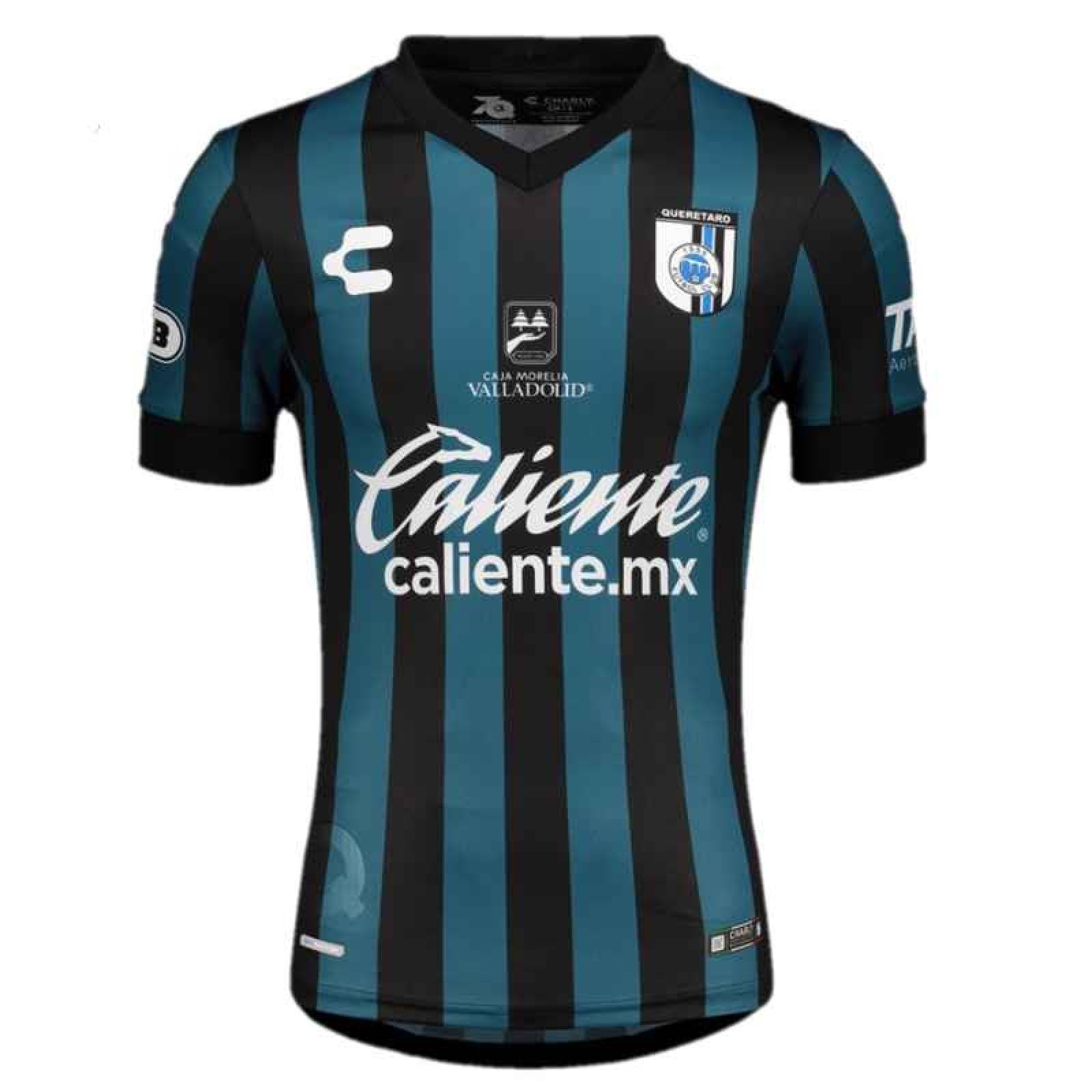 JERSEY CHARLY QUERETARO NEGRO/AZUL CABALLERO