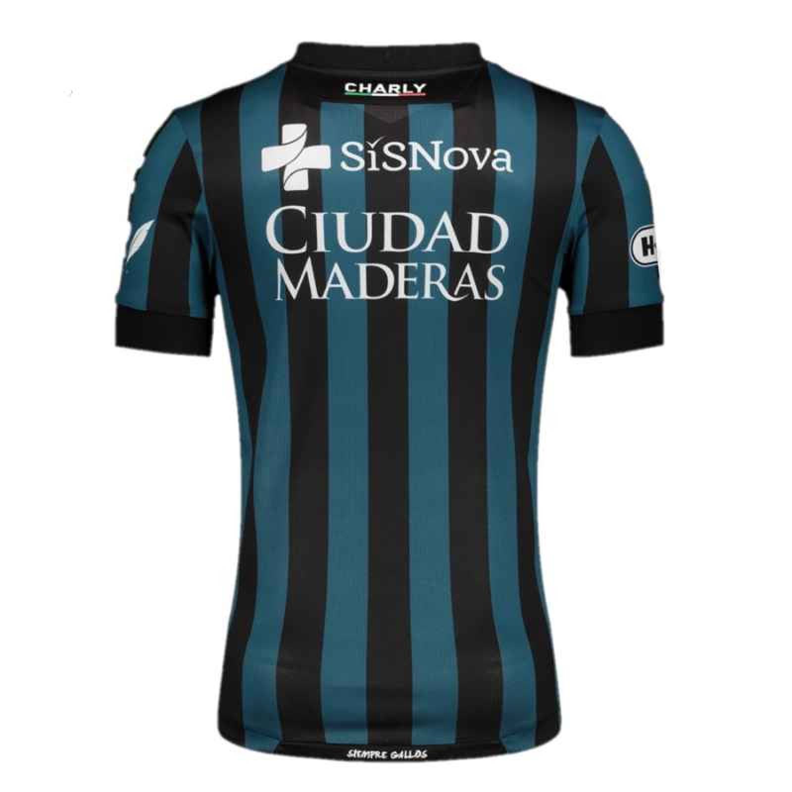 JERSEY CHARLY QUERETARO NEGRO/AZUL CABALLERO