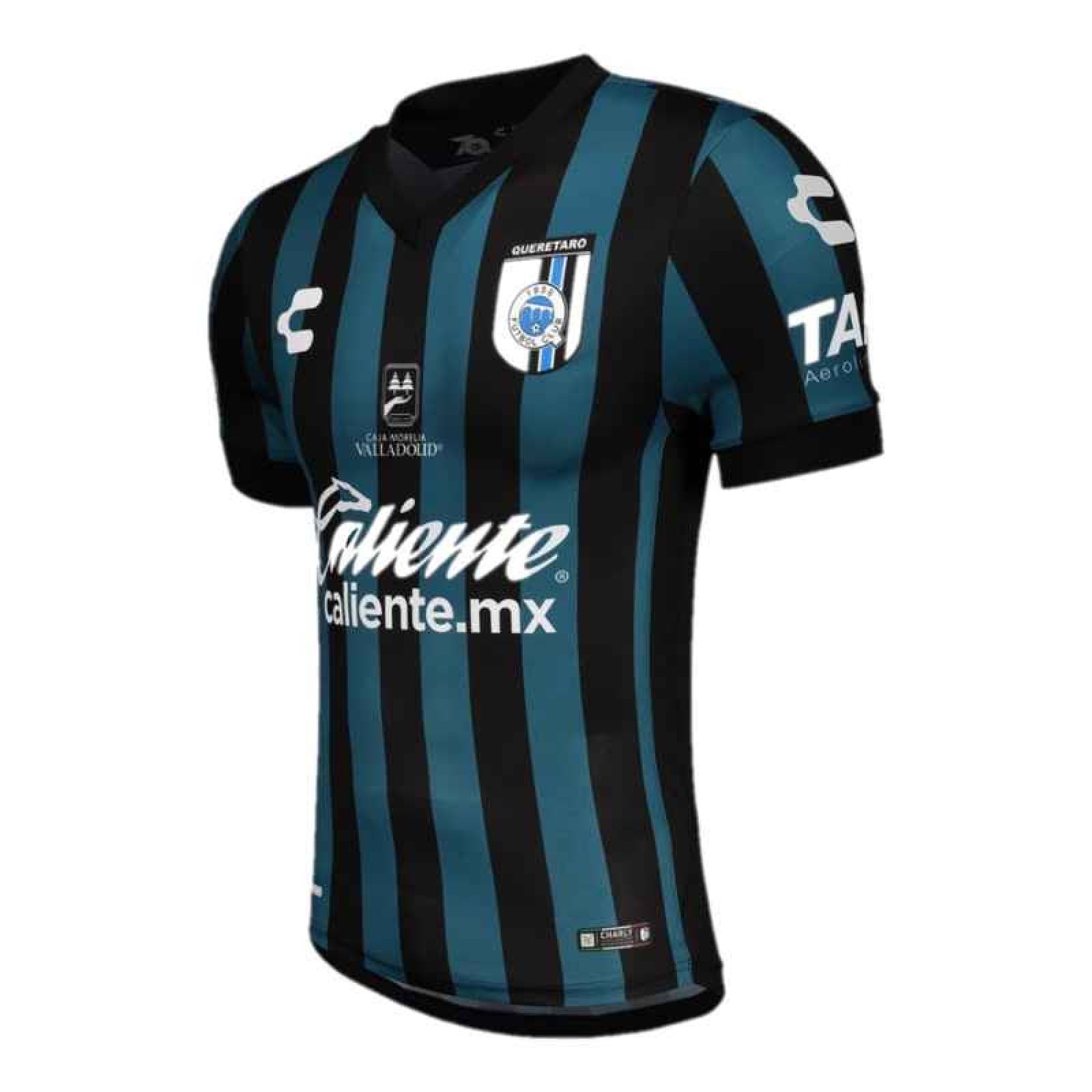 JERSEY CHARLY QUERETARO NEGRO/AZUL CABALLERO