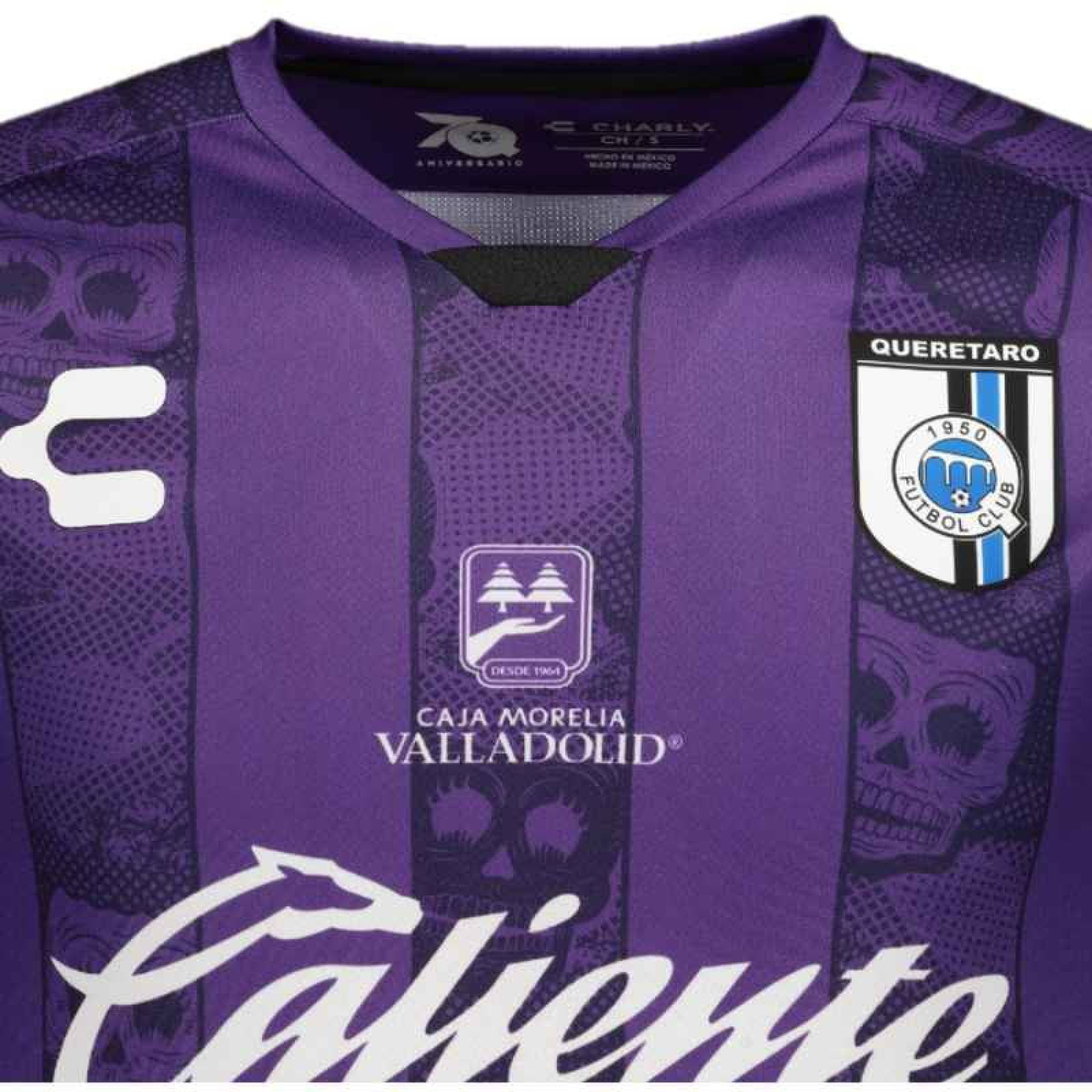 JERSEY CHARLY QUERETARO  MORADO CONMEMORATIVA  CABALLERO