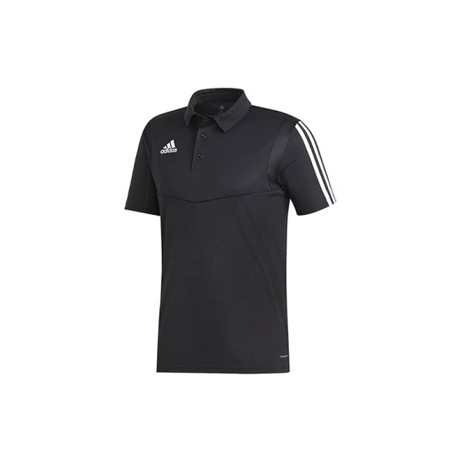 Playera Polo Adidas Tiro 19 Caballero Negro