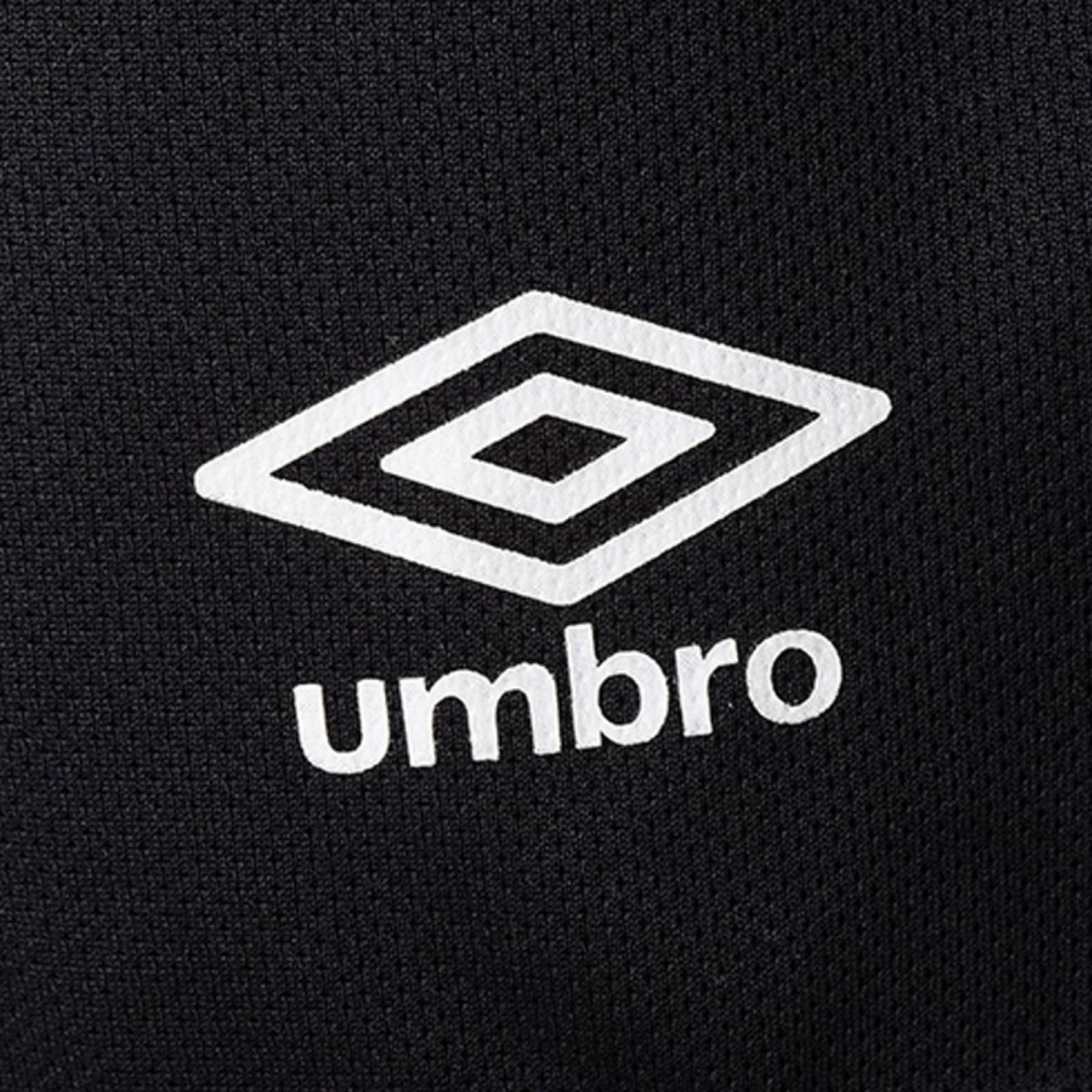 Playera Polo Umbro Caballero Poly Negro UM19505