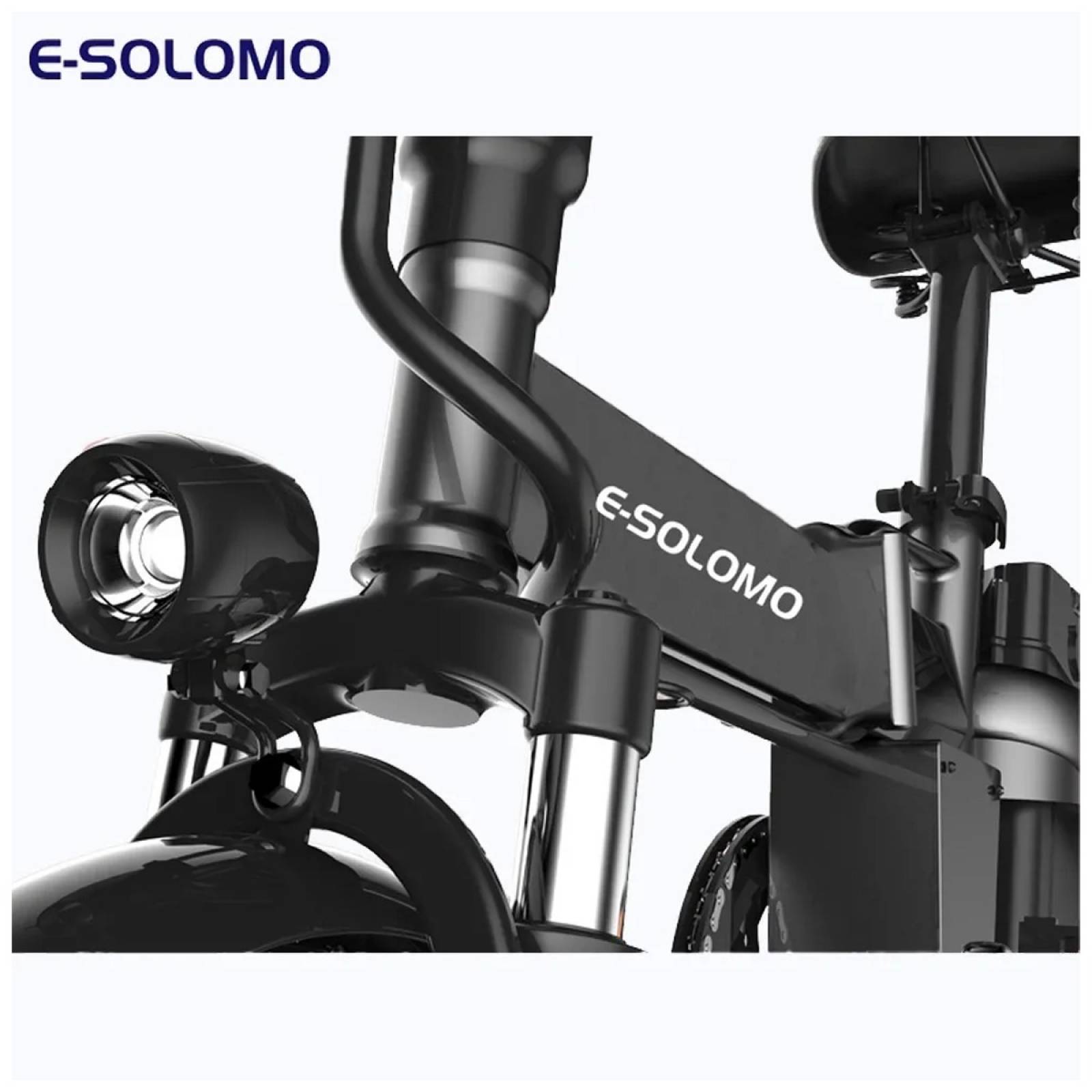 Bicicleta Eléctrica Plegable E-Solomon BICIEB01