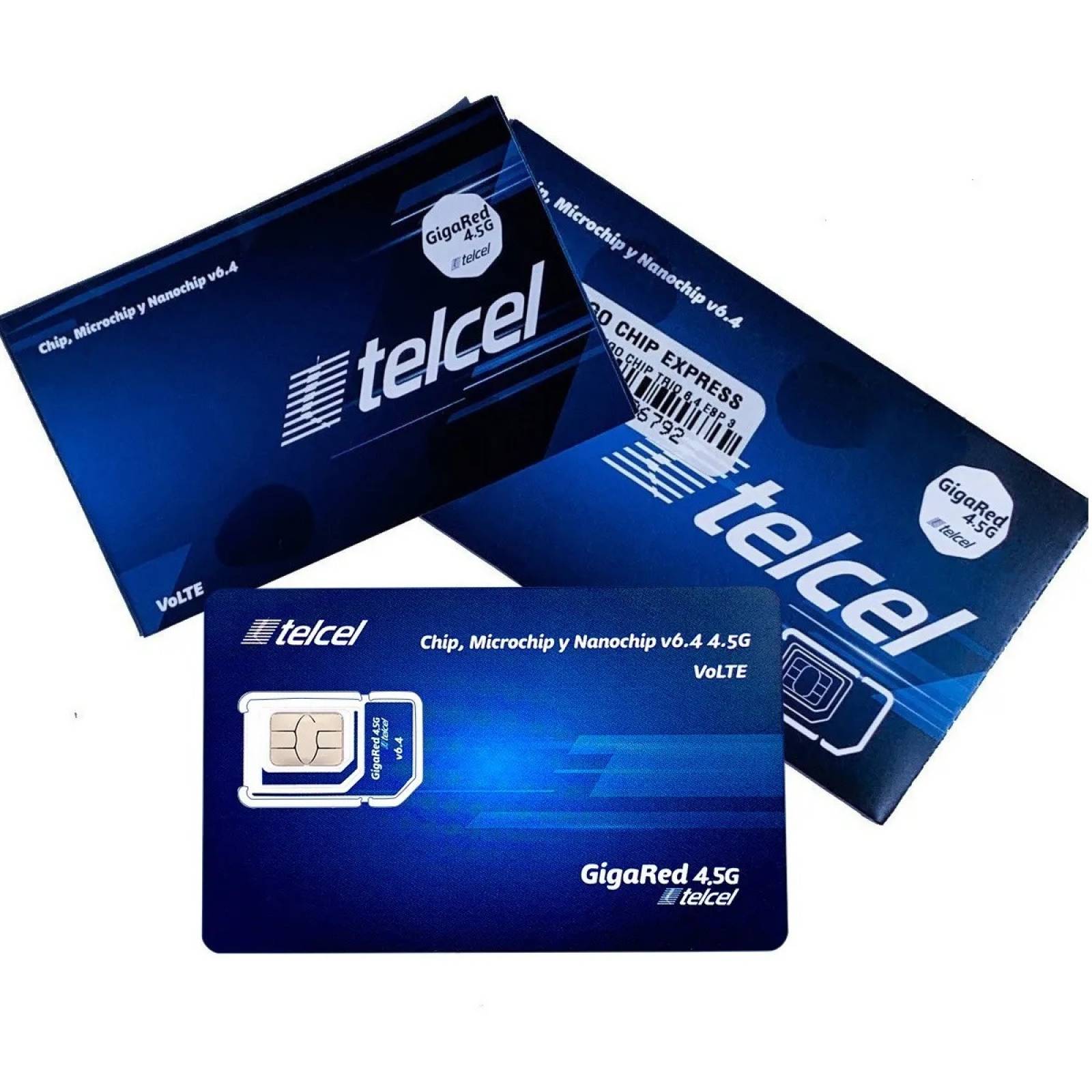 Chip Telcel 4g Con 7 Días De Servicio Con Whatsapp Ilimitado