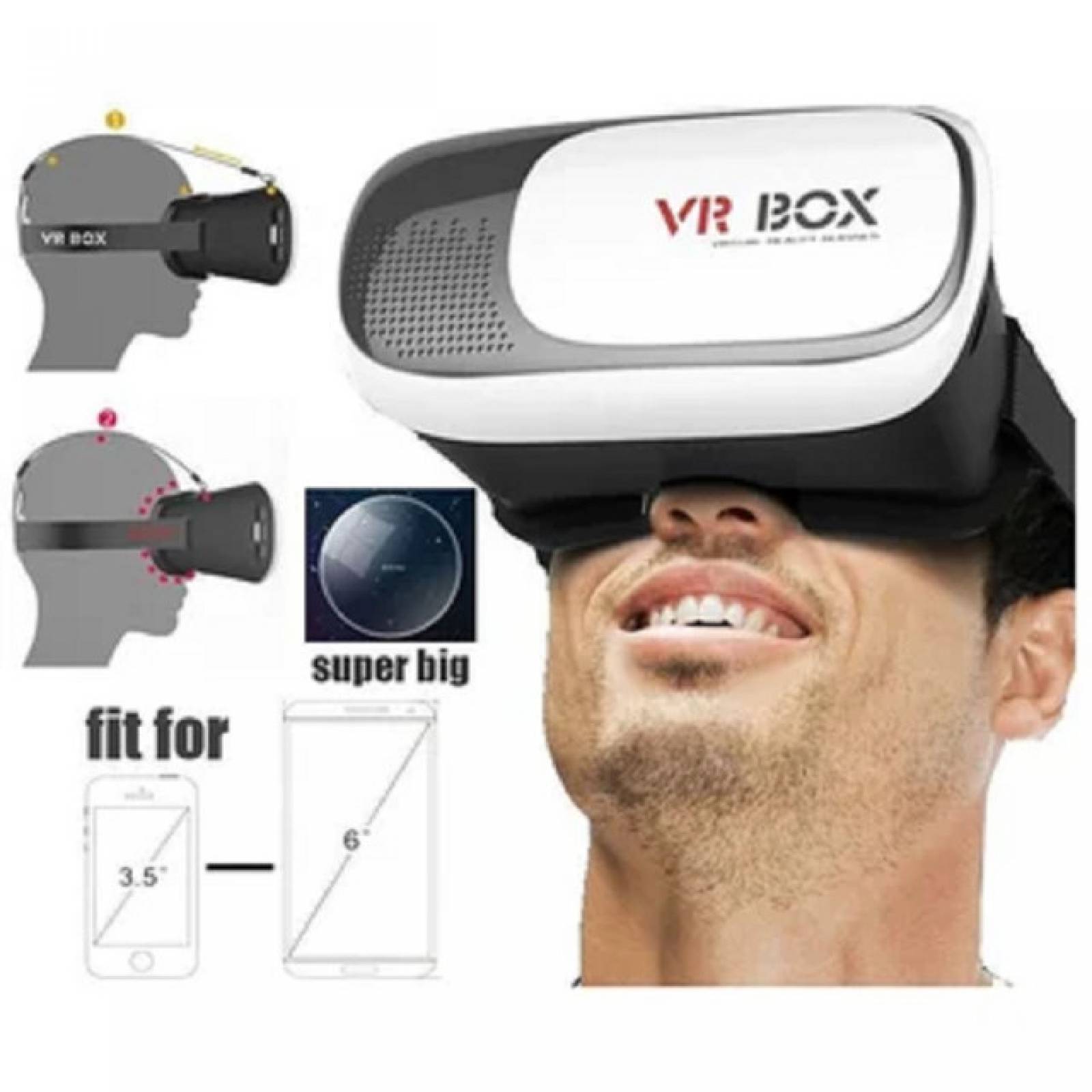 Visor de Realidad Virtual Blanco