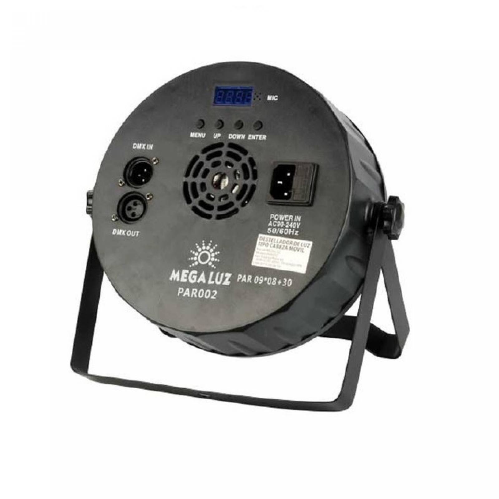 MegaLuz Pares 09*08+30 Negro