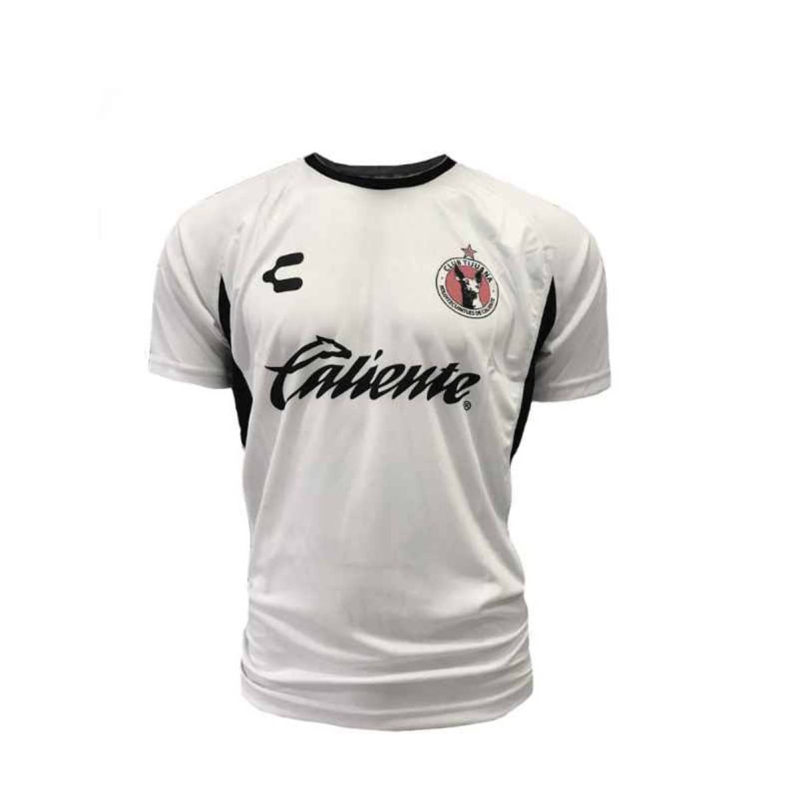 Playera Concentracion Hombre Xolos Charly Blanco 5009319