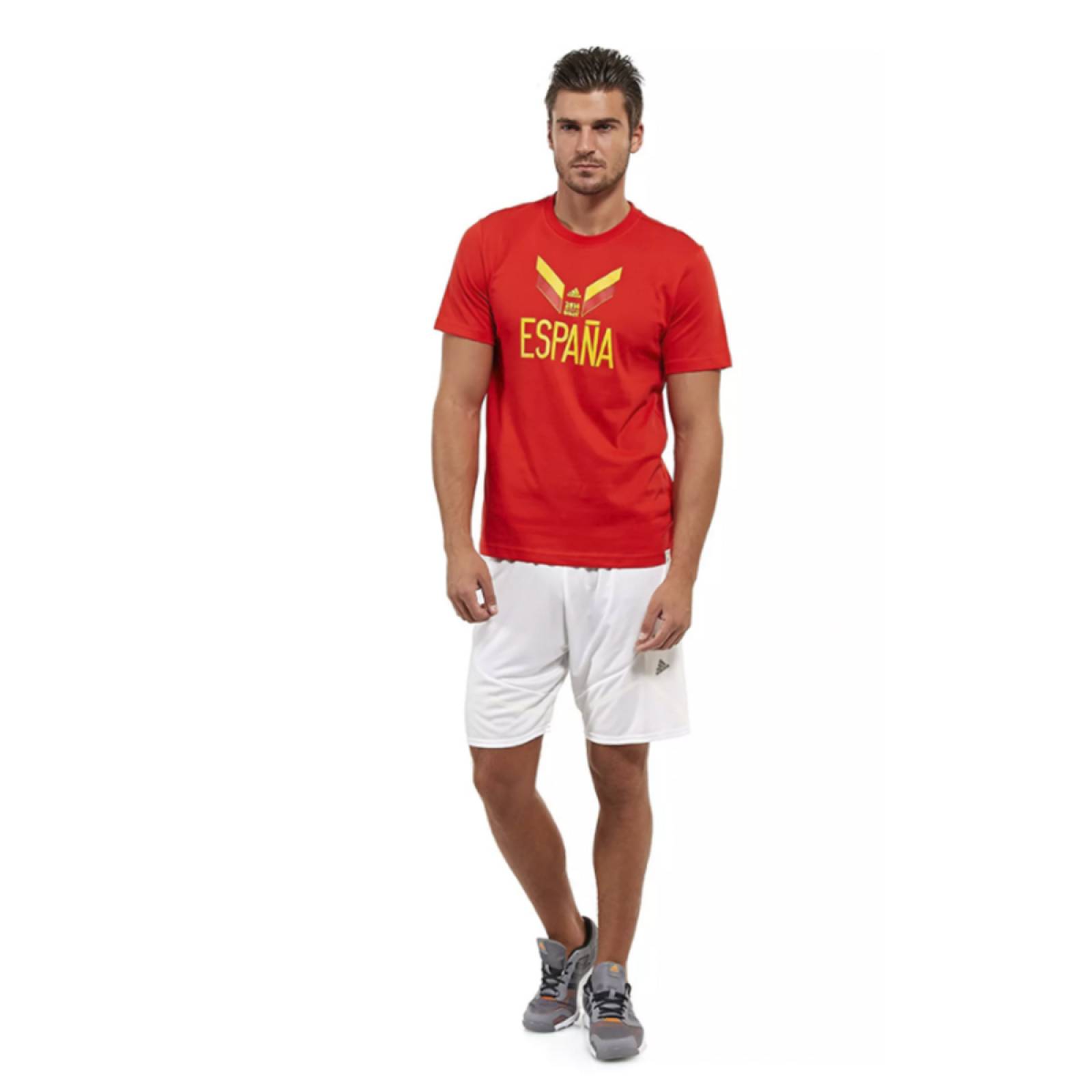 Playera Adidas Caballero  España  Tee F39514