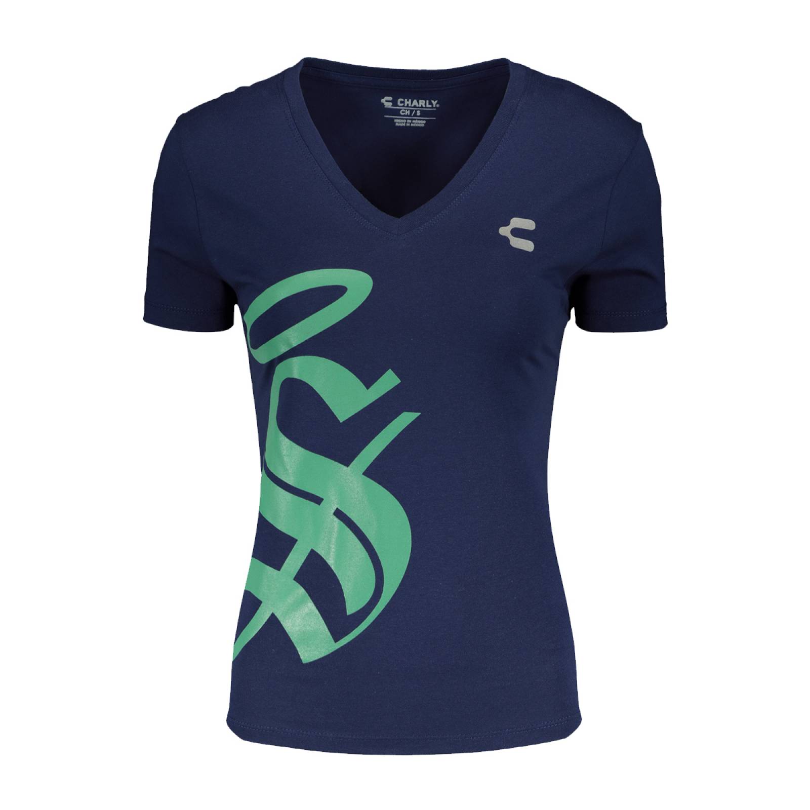 Playera Charly Santos Mujer  5003514