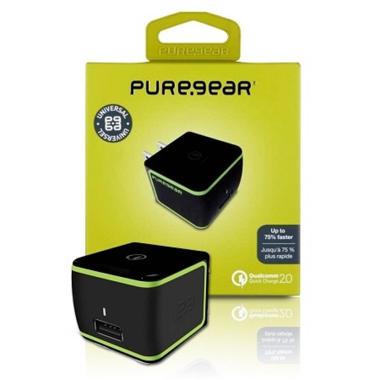 Cargador PureGear rápido para auto USB-C de 20 vatios