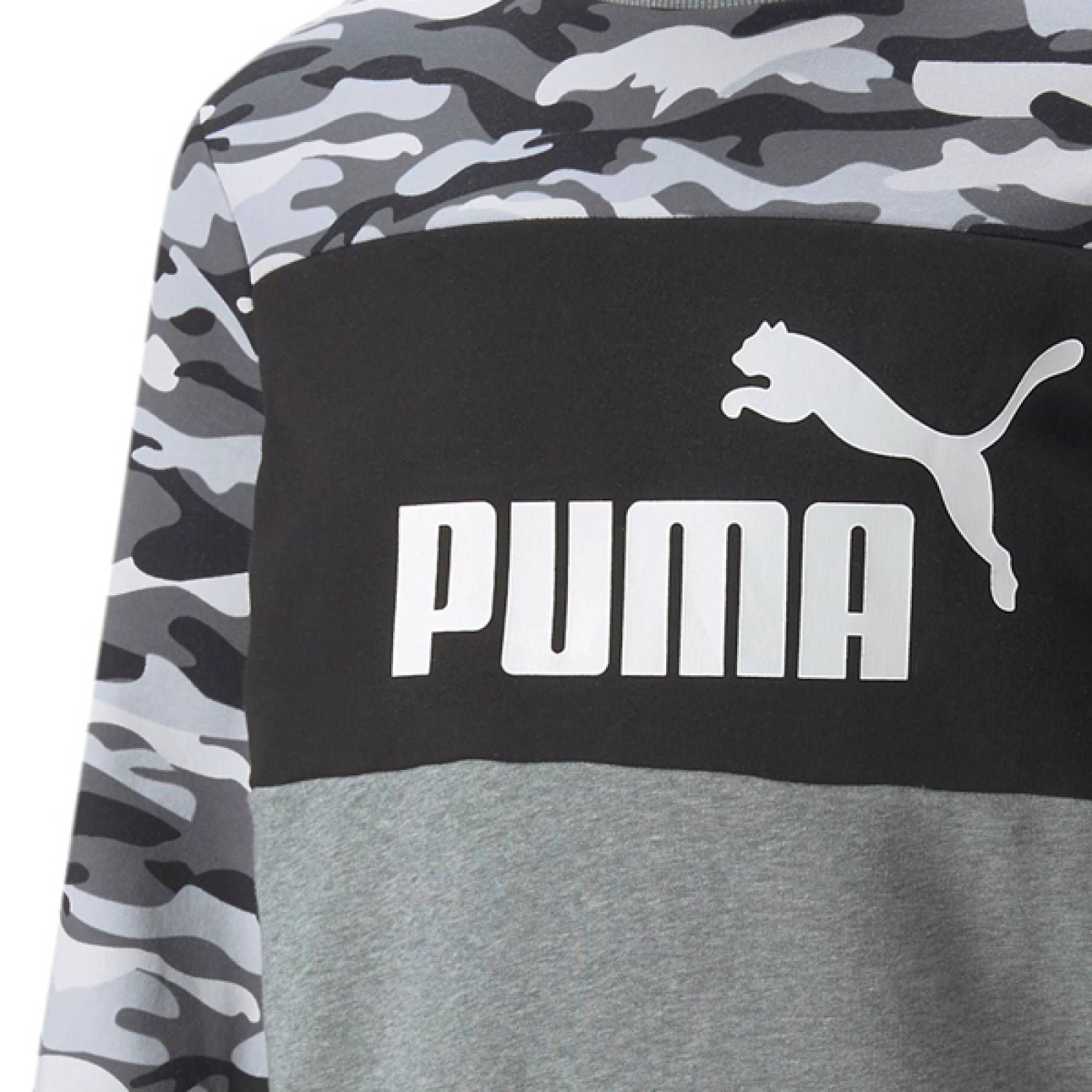 Sudadera Puma Caballero Essentials Camo Crew Neck