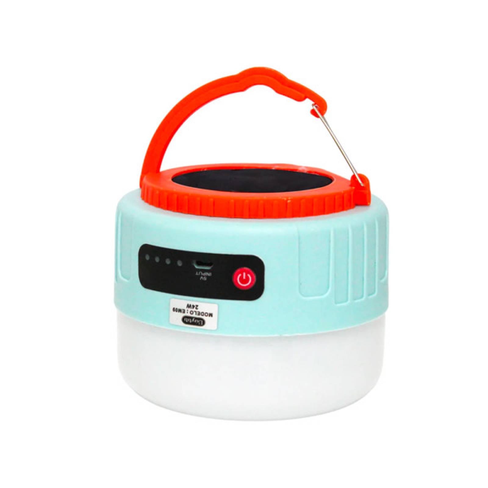 Lampara Camping Panel Solar Recargable Emergencia