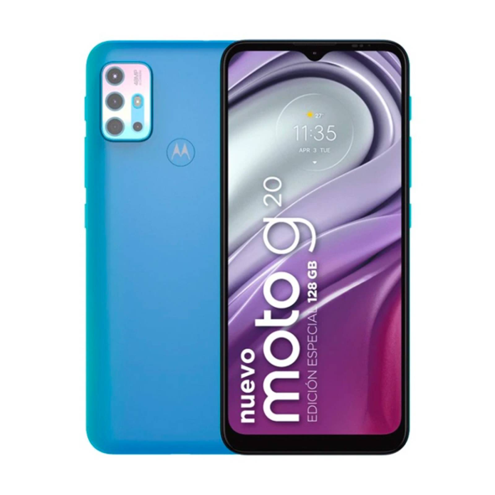 Telefono Celular Motorola G20 128Gb 4Gb Ram Dual Sim