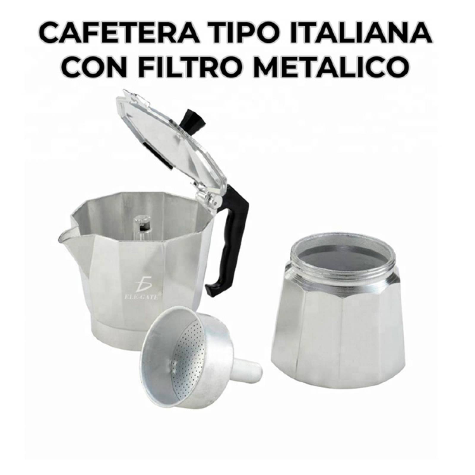 Cafetera Elegate Italiana Manual 500ml