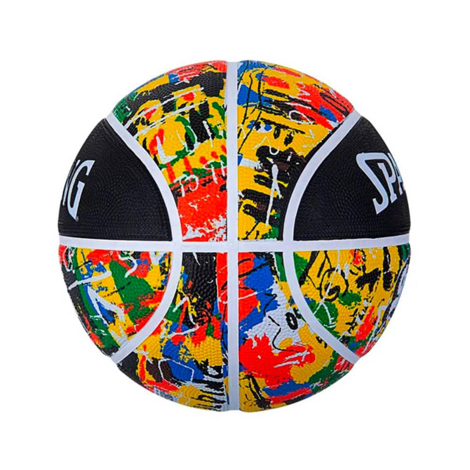 Balon Spalding Basquetbol Graffiti Arcoíris No. 6