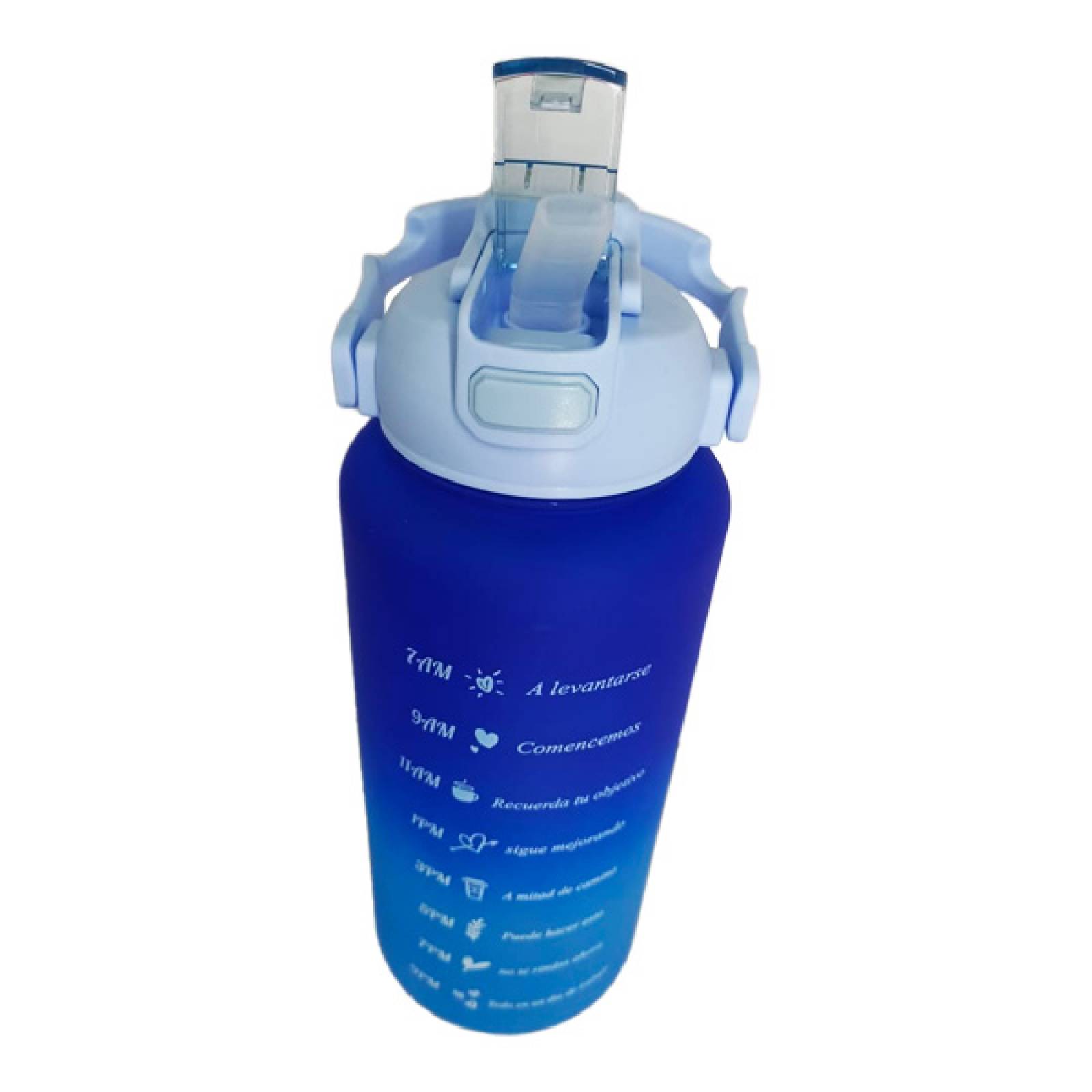 YAYUSI Botella de Agua Deportiva Motivacional 2 Litros, 3pzs