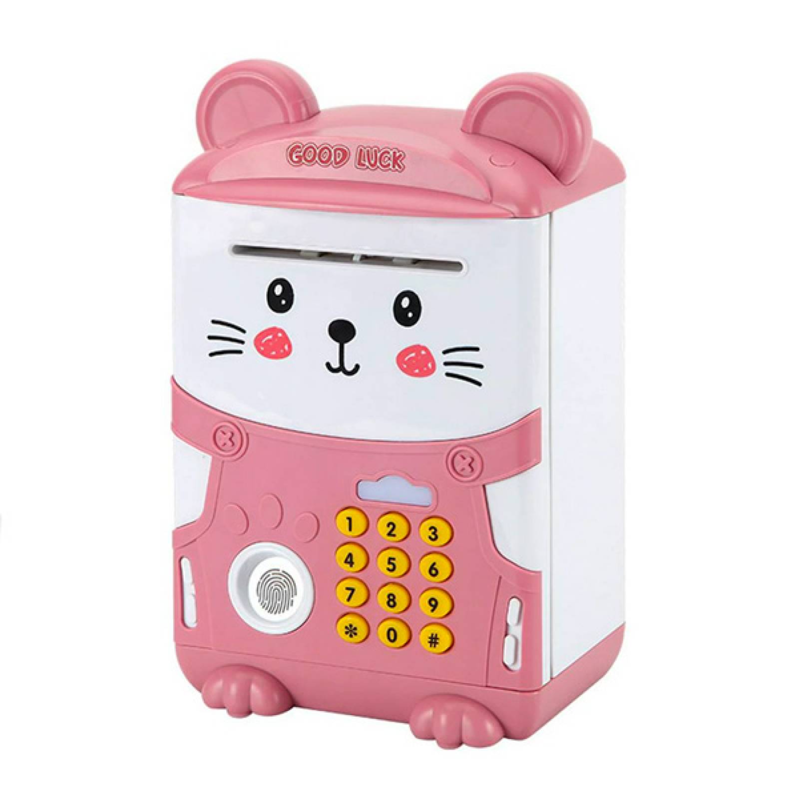 Alcancia Electronica Raton para billetes y monedas 6521