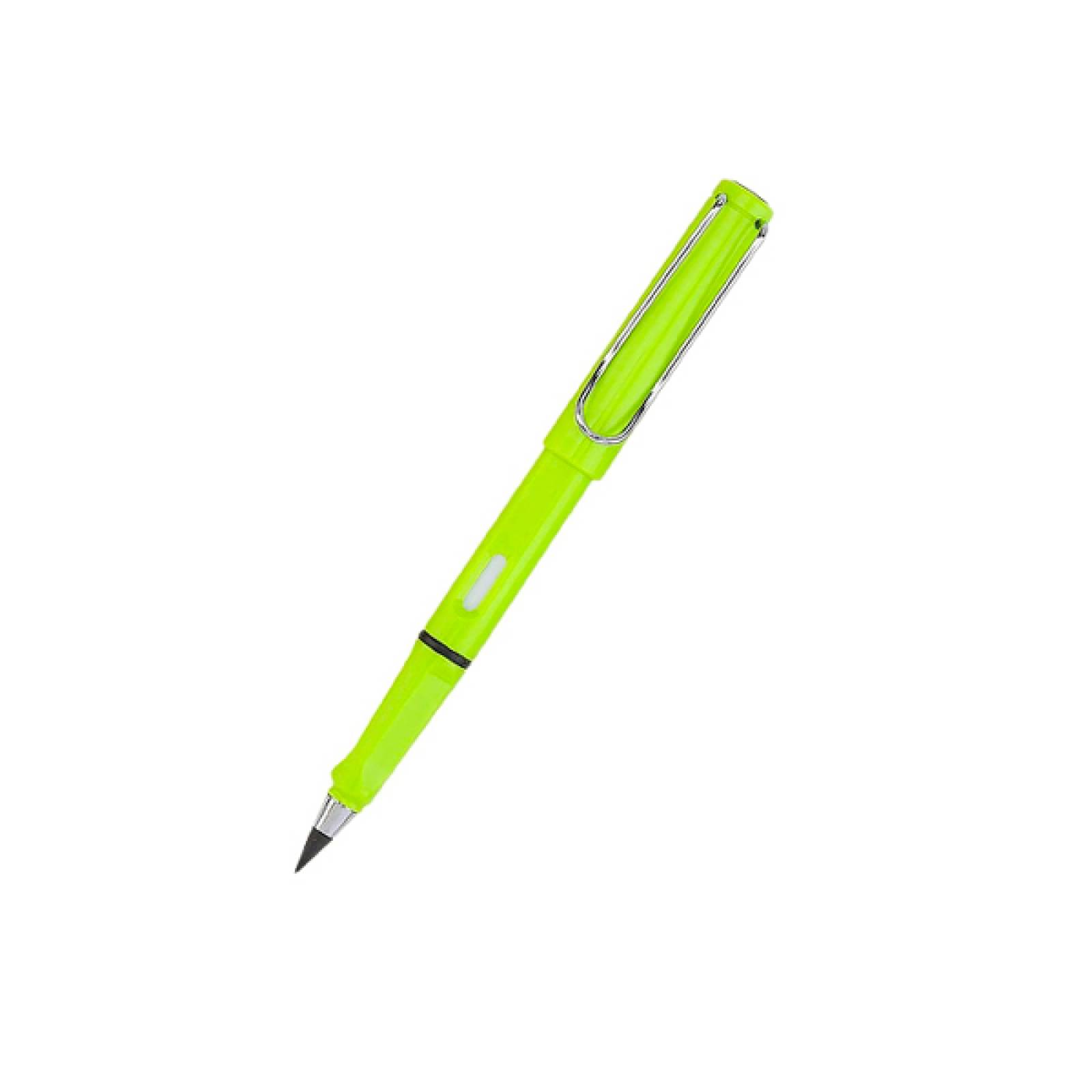 Lapiz infinito mágico con borrador 1 pz Verde