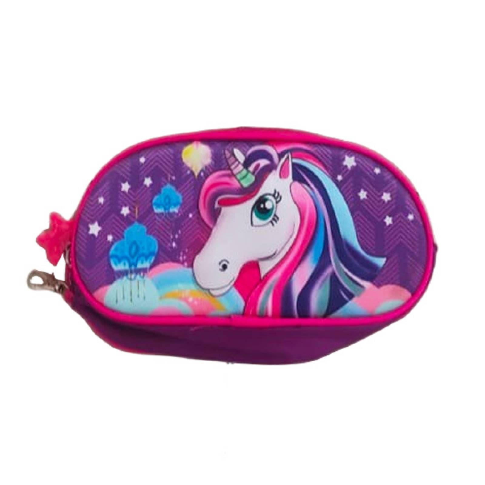 Mochila Escolar 3 pz mochila led 16 pulgadas, lonchera y lapicera Unicornio