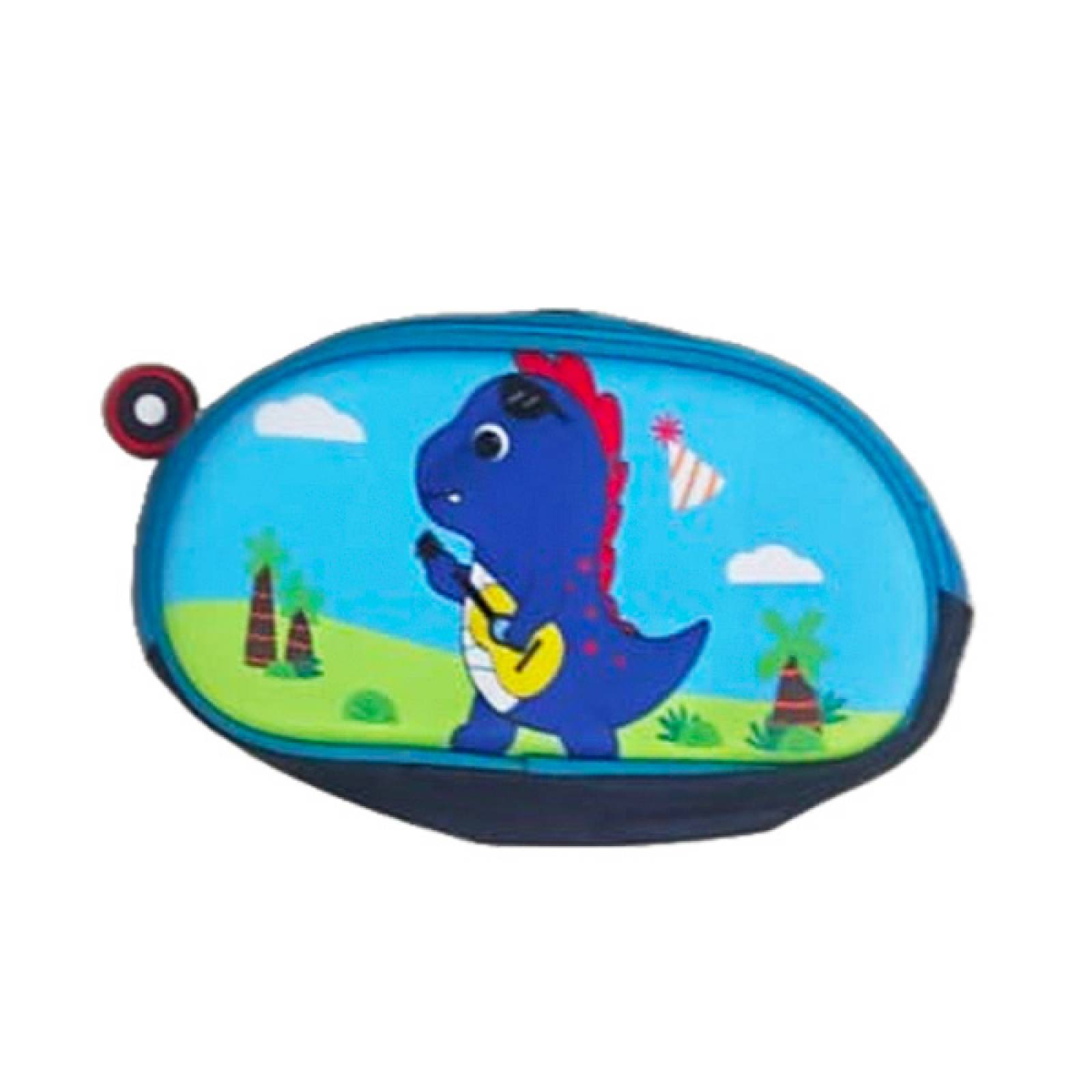 Mochila Escolar 3 pz mochila led 16 pulgadas, lonchera y lapicera Dinosaurio