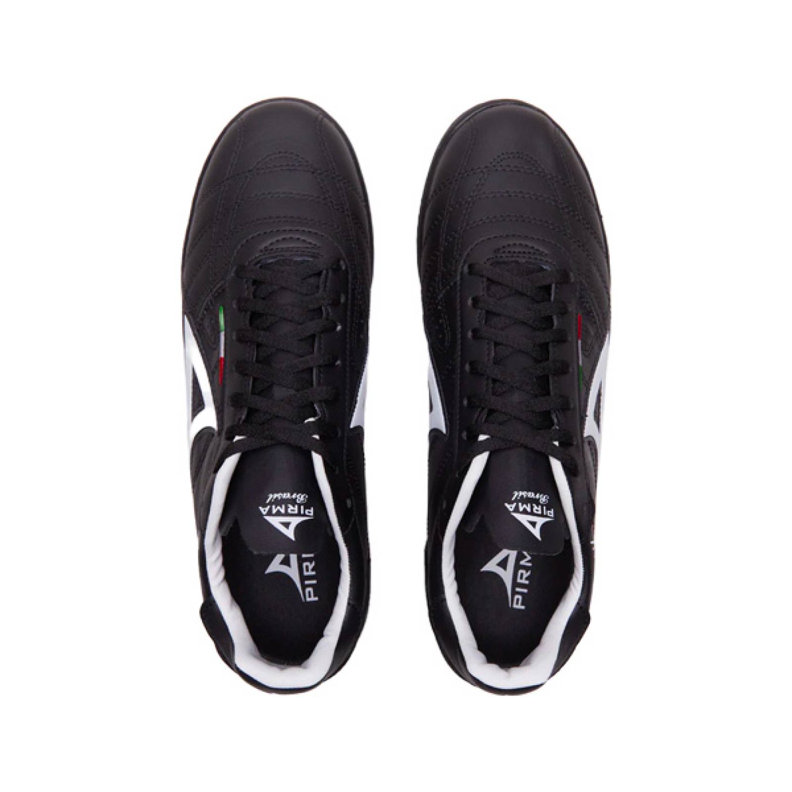 Tenis Pirma Futbol Rapido Brasil Turf Mod. 0503 Negro/Blanco