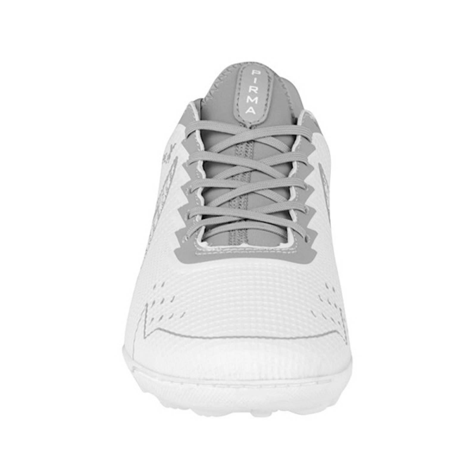 Tenis Pirma Futbol Rapido Supreme X Turf Mod. 3045 Blanco/Gris