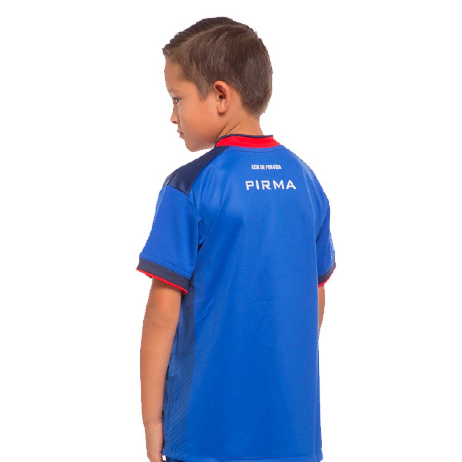 Jersey Pirma Cruz Azul Temporada 23/24 Nino Local Azul rey.
