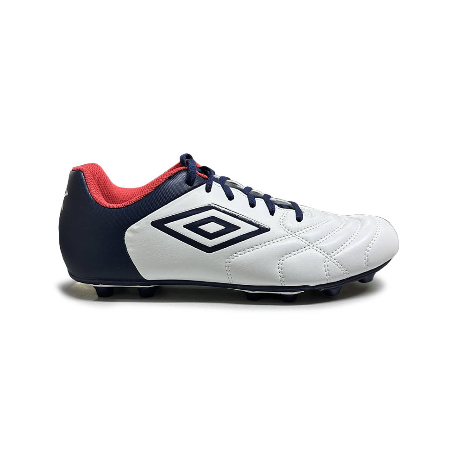 Tenis Futbol Soccer Tachos Umbro CLASSICO XI Blanco/Marino