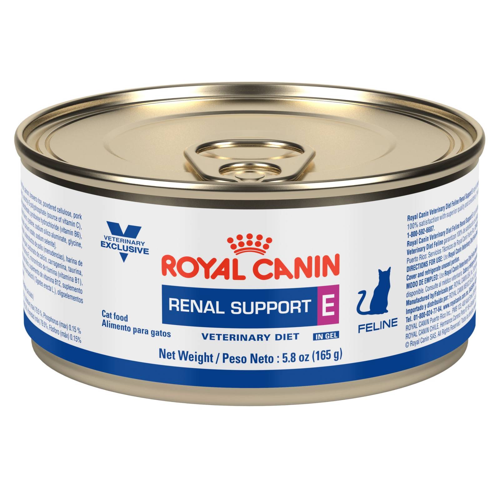 ROYAL CANIN LATA RENAL SUPPORT E FELINE 0.165gr (24 pzs)