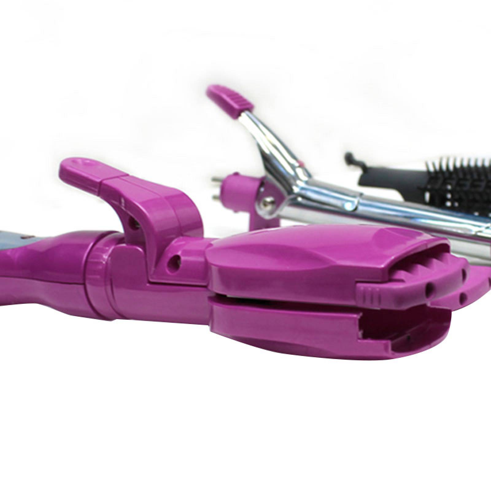 Plancha Tenaza Cabello Combo 5 En 1 CB600WTCSES Morado Conair