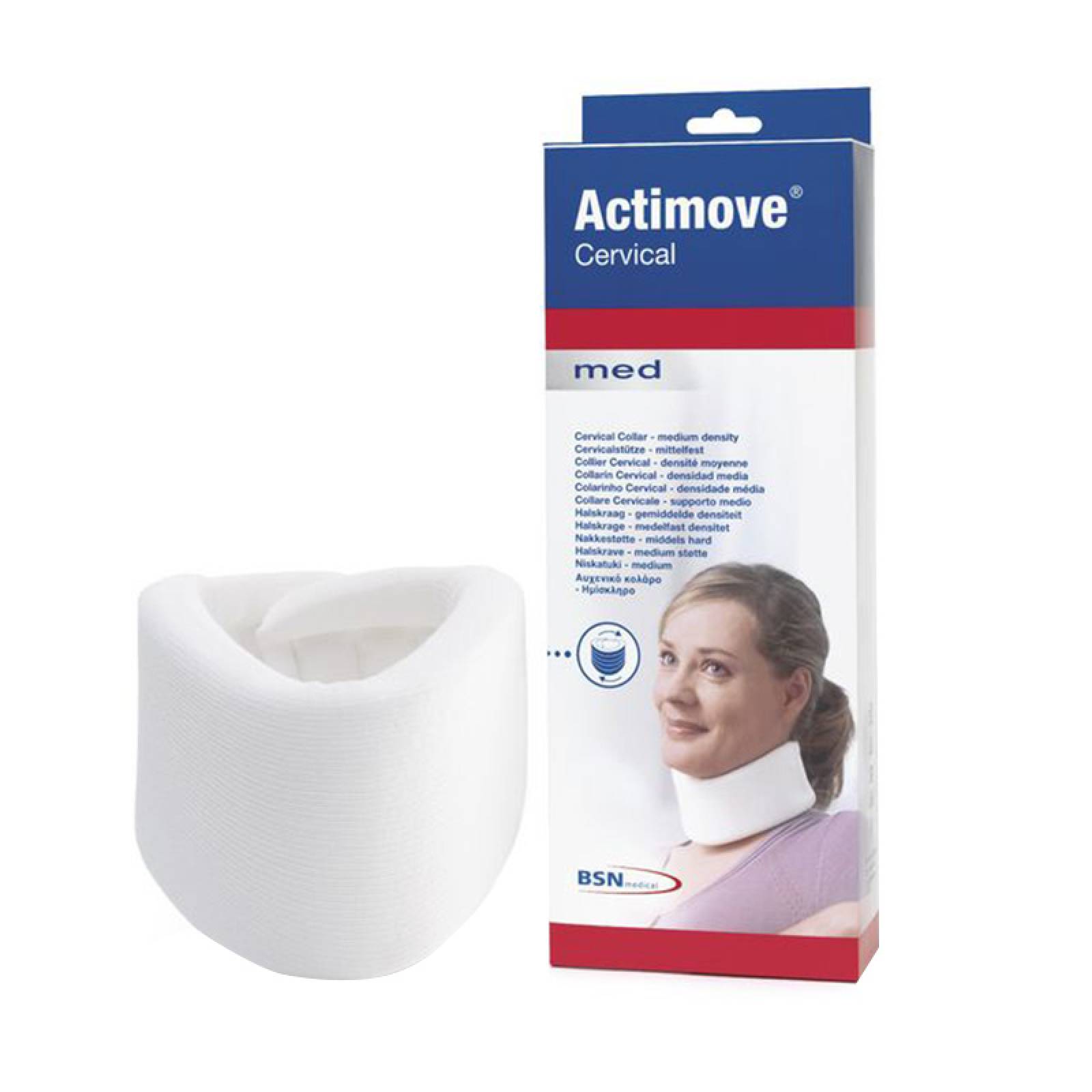 Collar Cervical soporte ligero Suave autoadhesivo ActimoveBSN