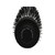 Cepillo térmico ergonomico redondo cerámica 32mm Nefertary Negro