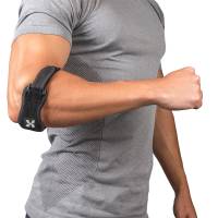Anillo Sub-Rotuliano Codo Unitalla Negro Fitex