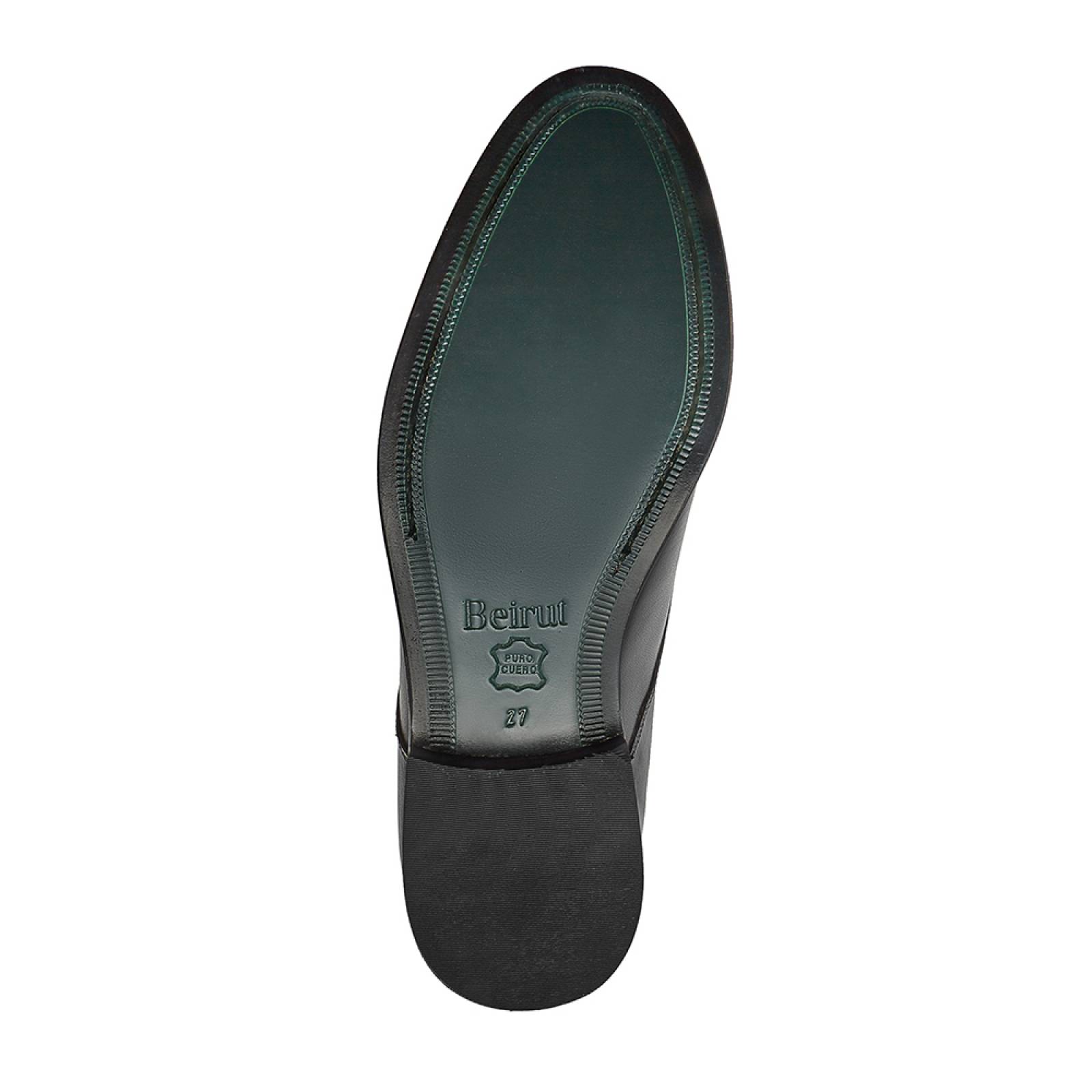 Zapato Caballero Tebet Oxford Formal Casual Piel  Negro 27.5Beirut
