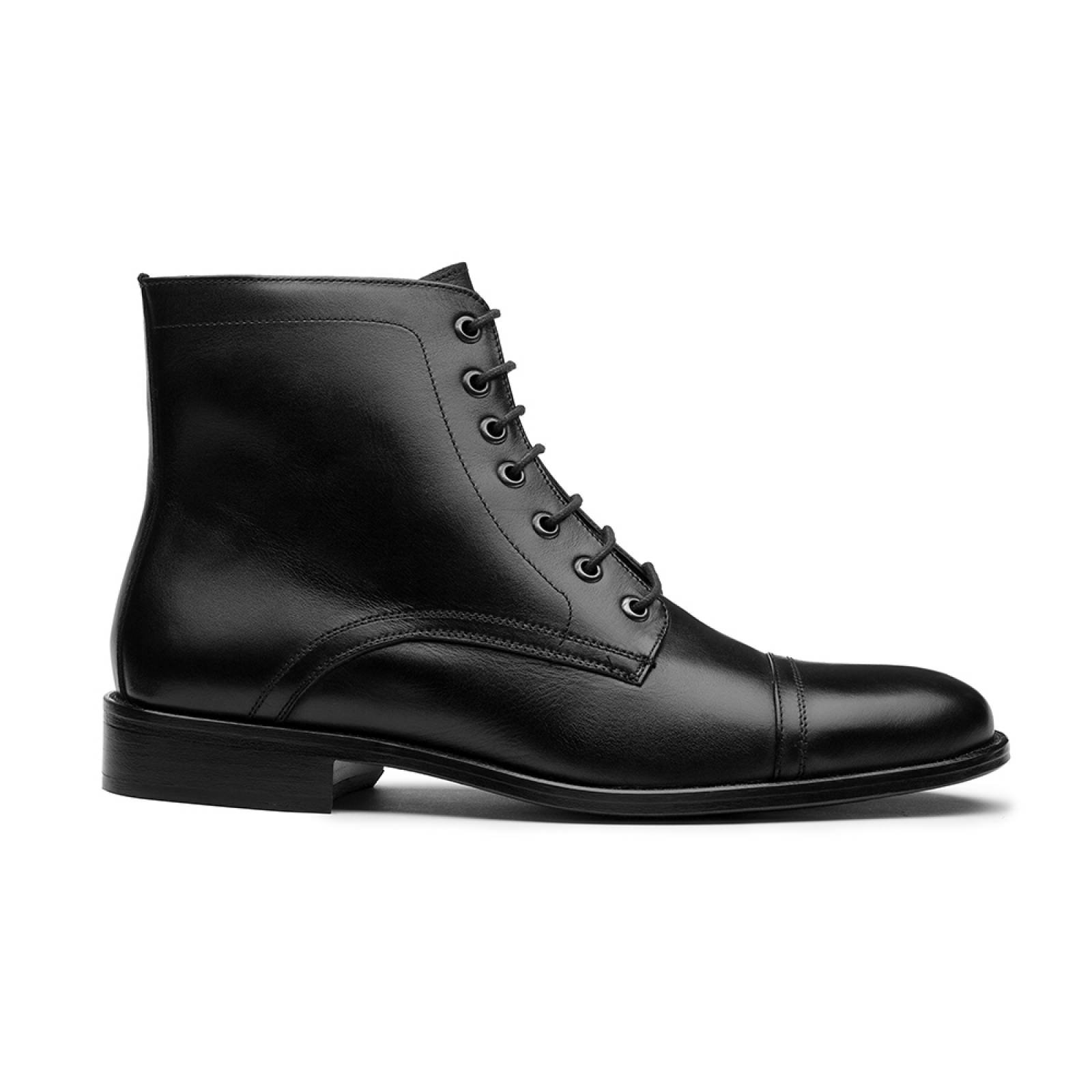 Botas Piel Caballero Formal Casual Hombre Pierre Negro 27Beirut