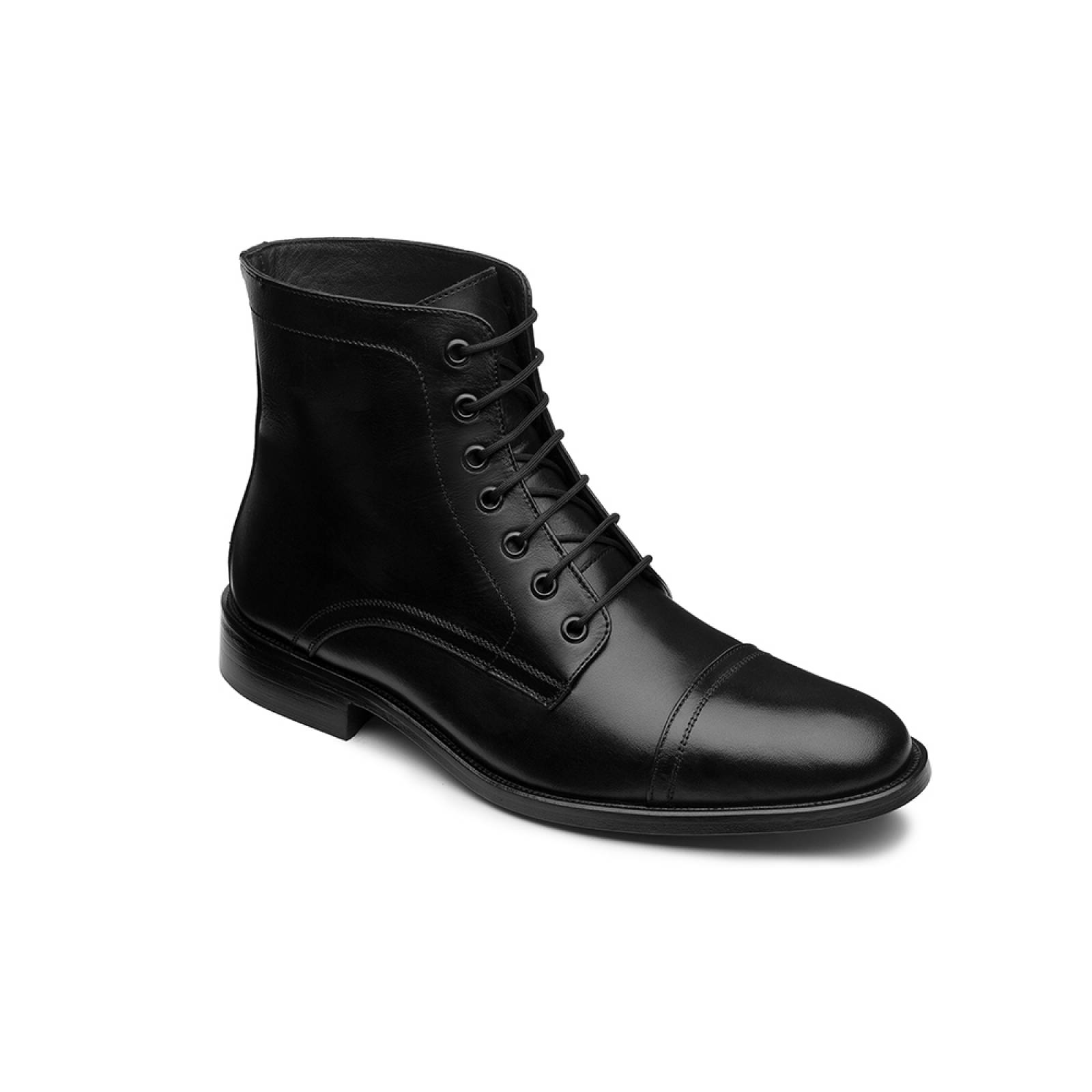 Botas Piel Caballero Formal Casual Hombre Pierre Negro 27Beirut