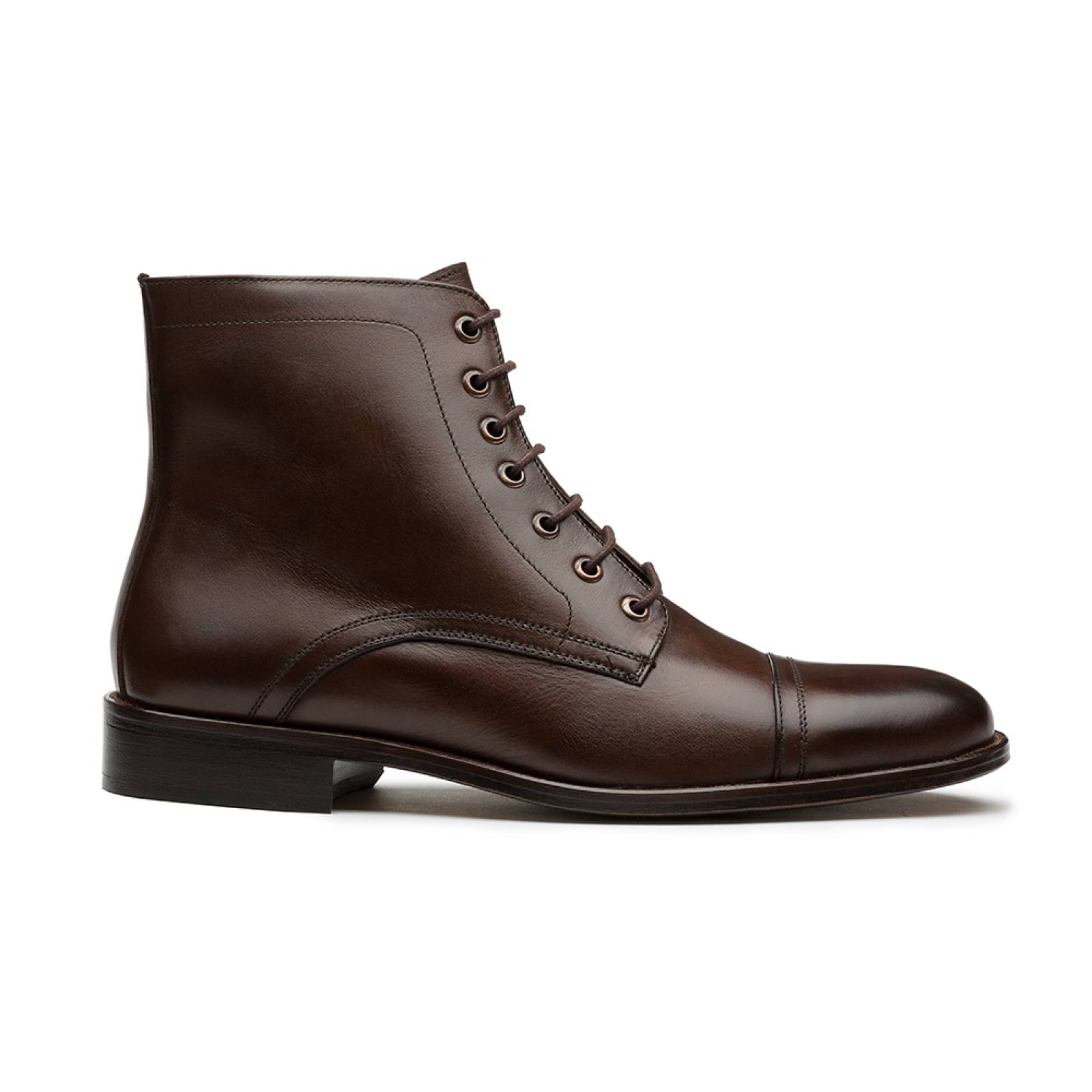 Botas Piel Caballero Formal Casual Hombre Pierre Café Moka 25Beirut