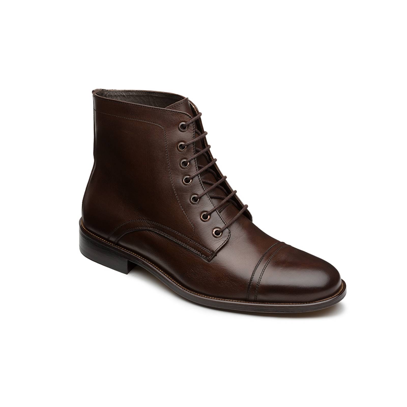 Botas Piel Caballero Formal Casual Hombre Pierre Café Moka 25Beirut