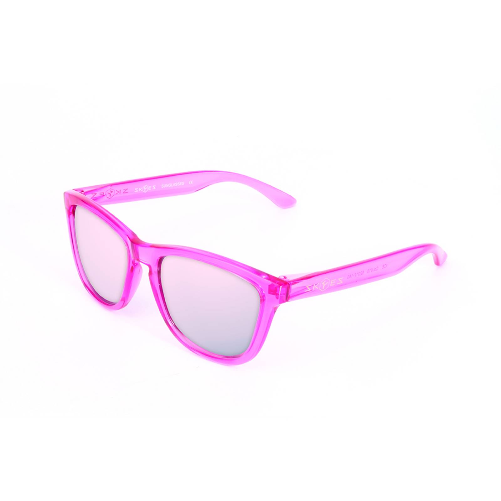 Lentes Solares Polarizados Proteccion Uv Unisex Rosa Brillante Skyes