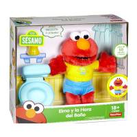 Juguete Bebe Elmo Hora Del Baño Plaza Sesamo Mattel