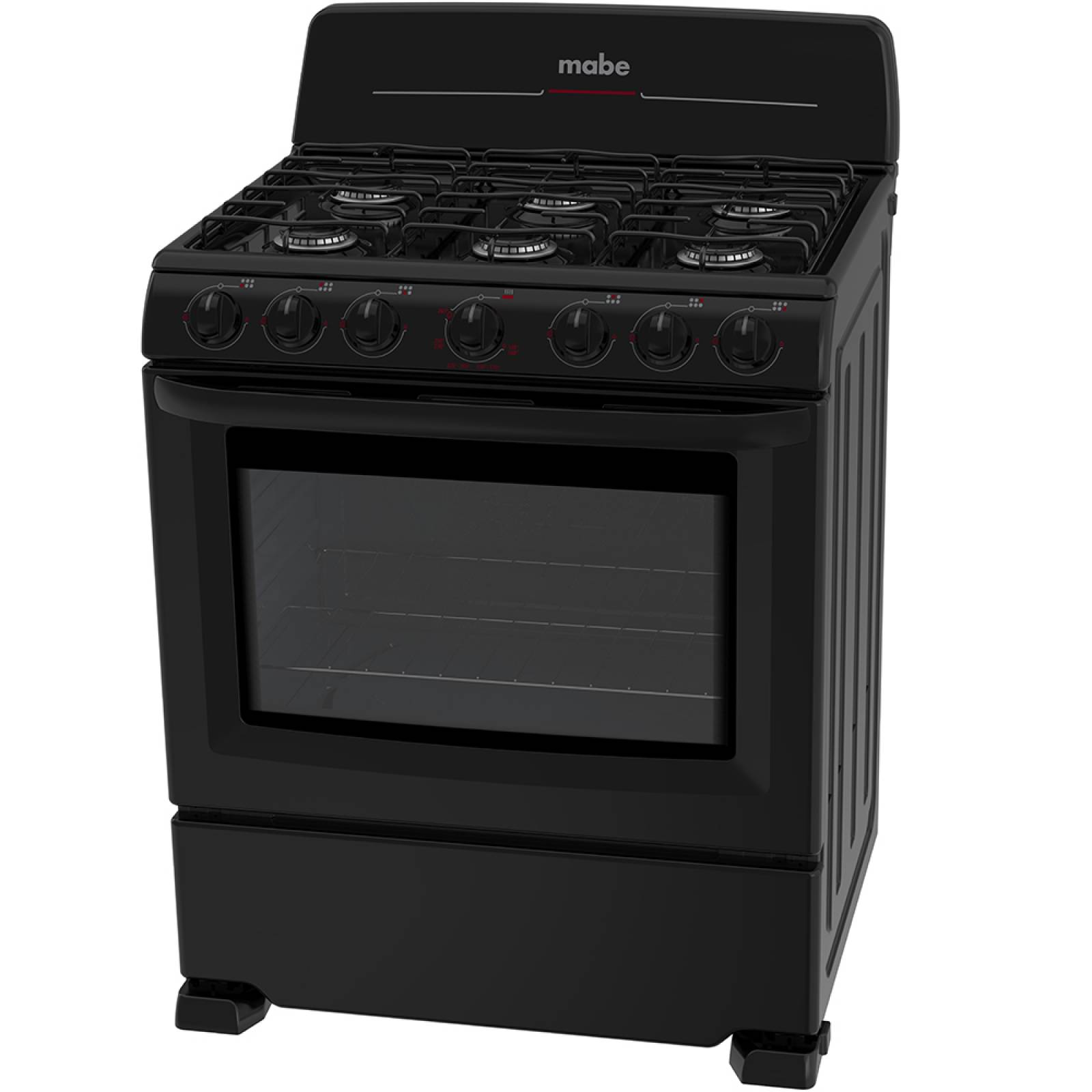 Estufa Domestica Cocina Manual 30Gas LP Negro Mabe