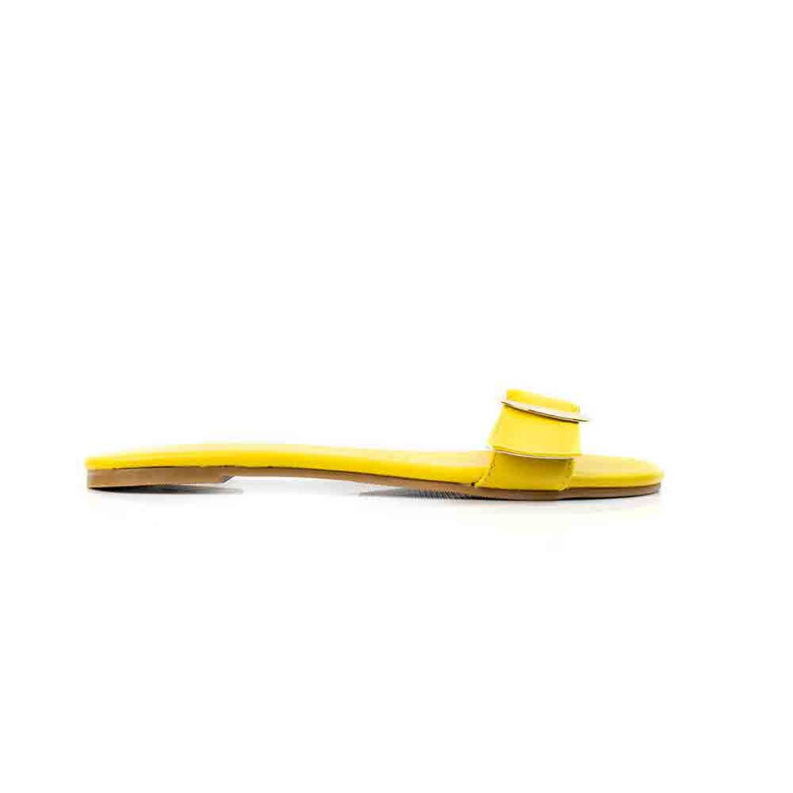 Sandalias Mujer Casuales Delgadas The Freya AMARILLO Talla 24 Sole & Soul